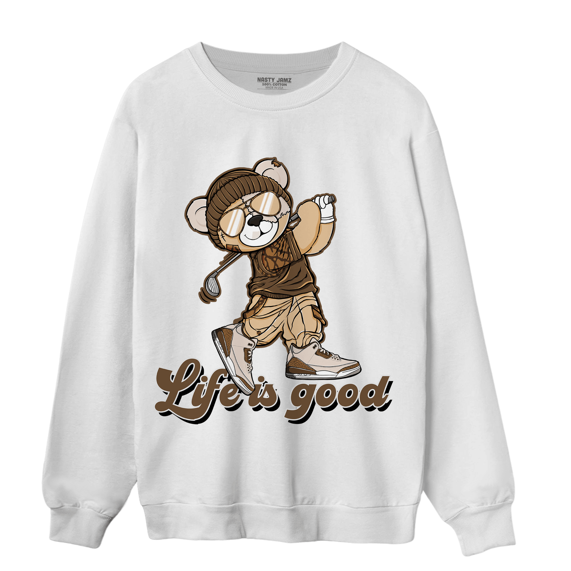 Palomino 3s Sweatshirt Match BER Like Golf - NastyJamz
