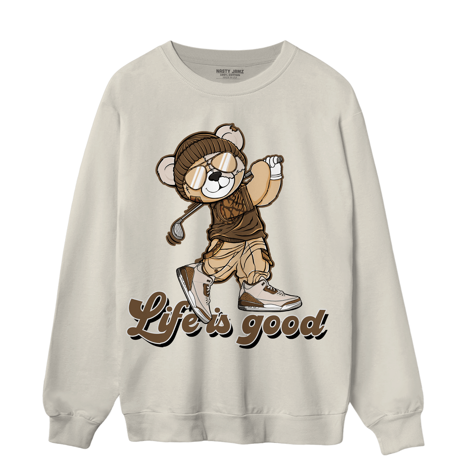 Palomino 3s Sweatshirt Match BER Like Golf - NastyJamz