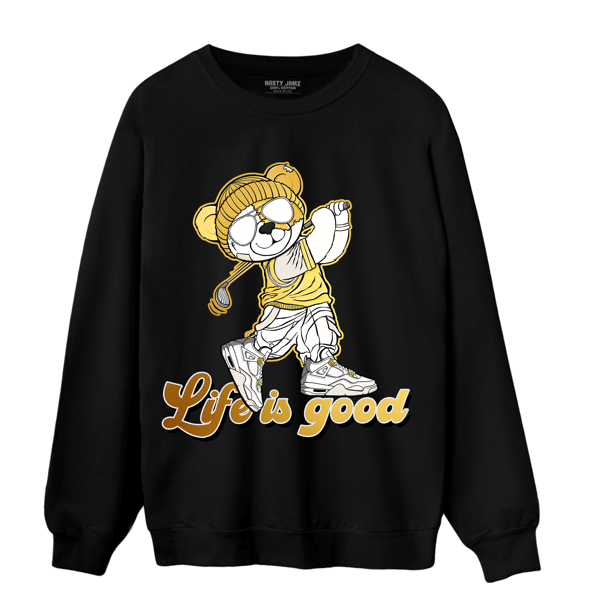 Sail 4s Sweatshirt Match BER Like Golf - NastyJamz
