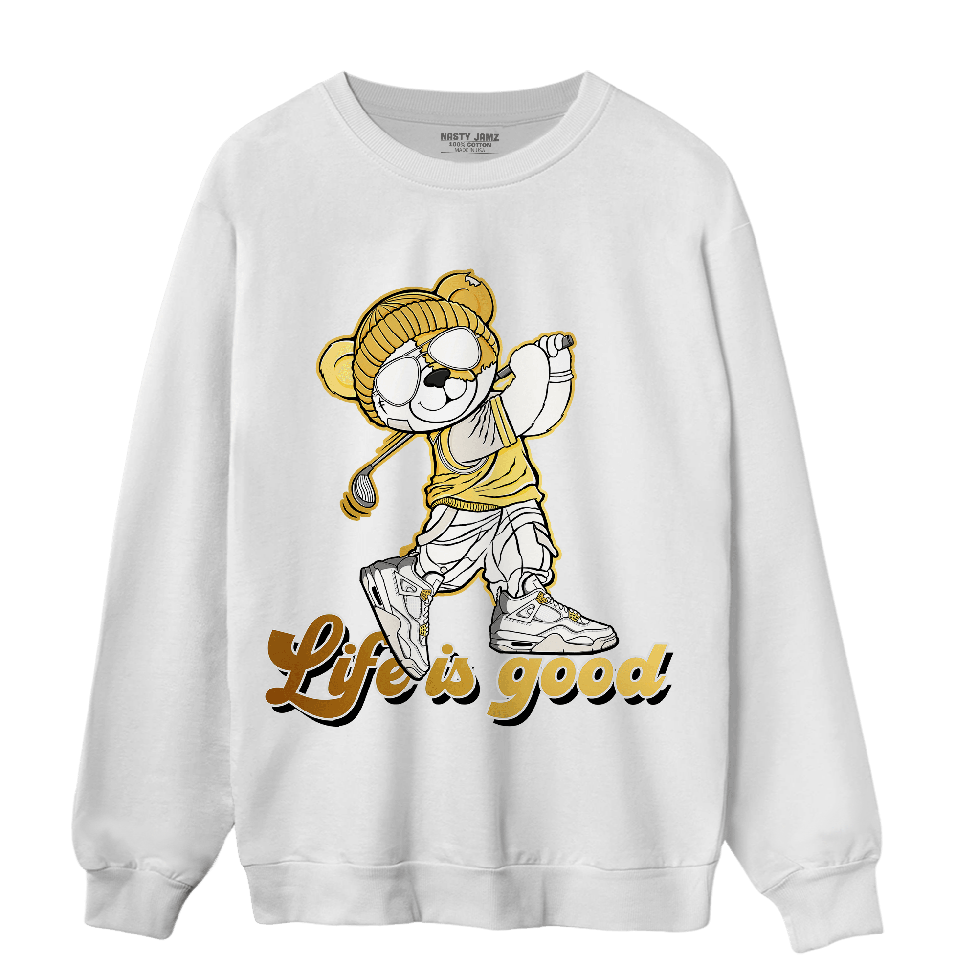 Sail 4s Sweatshirt Match BER Like Golf - NastyJamz