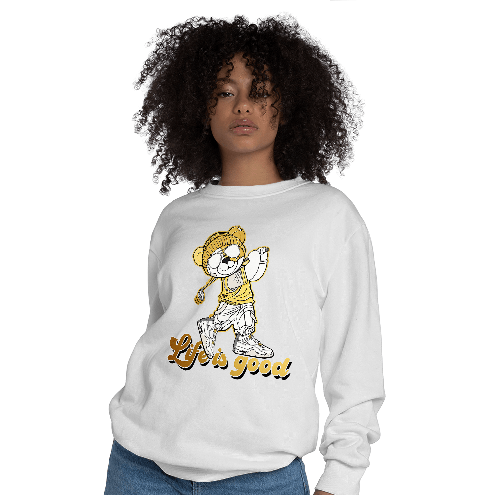 Sail 4s Sweatshirt Match BER Like Golf - NastyJamz