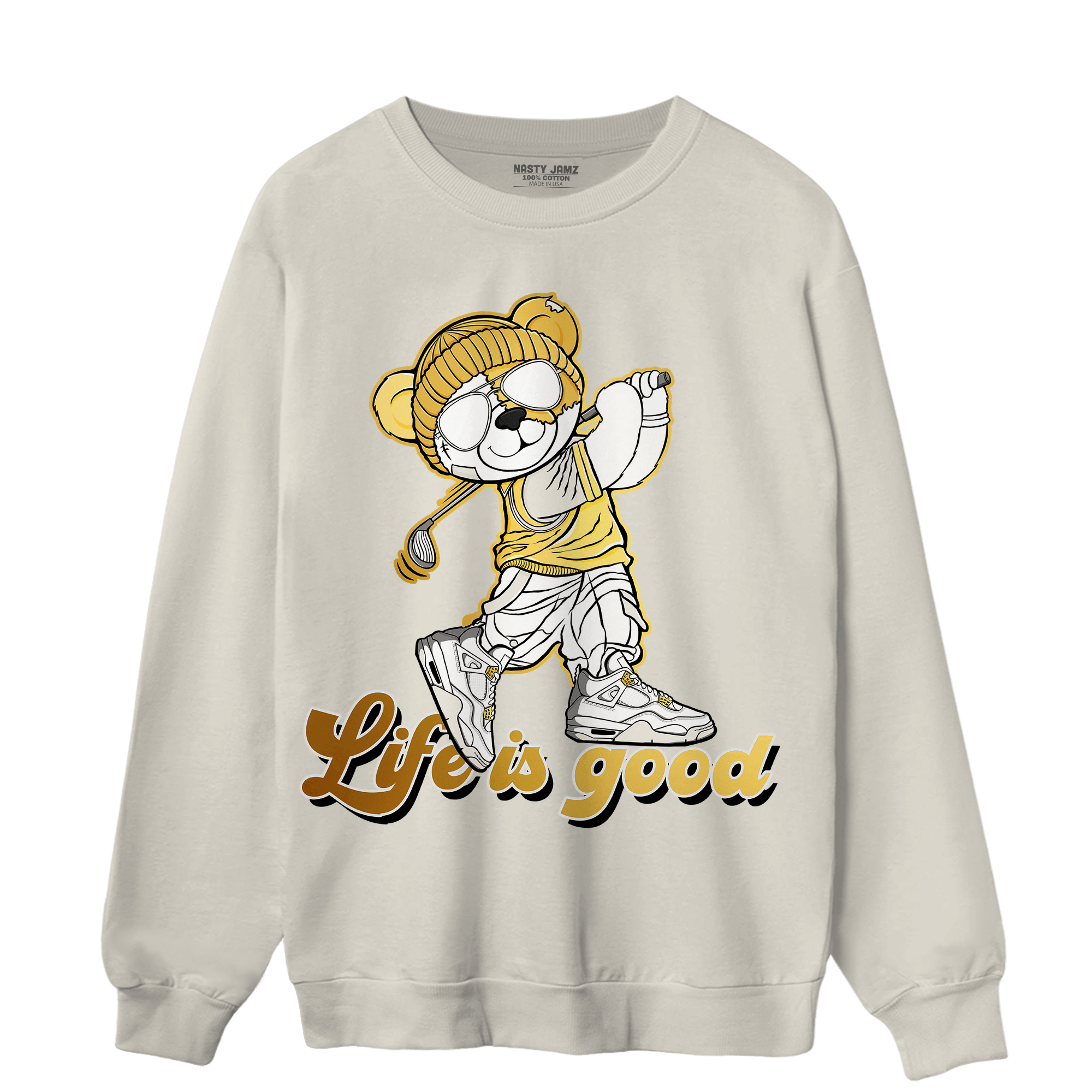 Sail 4s Sweatshirt Match BER Like Golf - NastyJamz