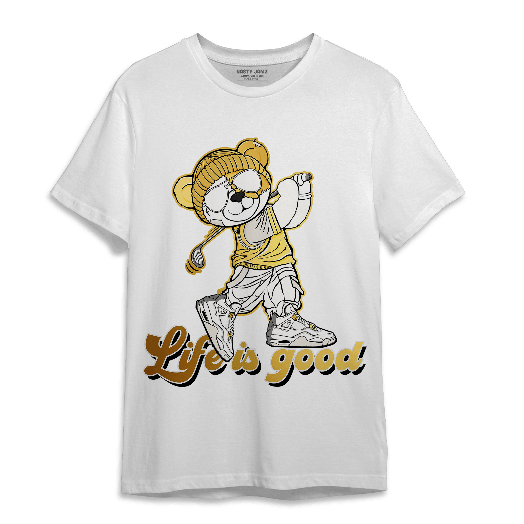 Sail 4s T Shirt Match BER Like Golf - NastyJamz