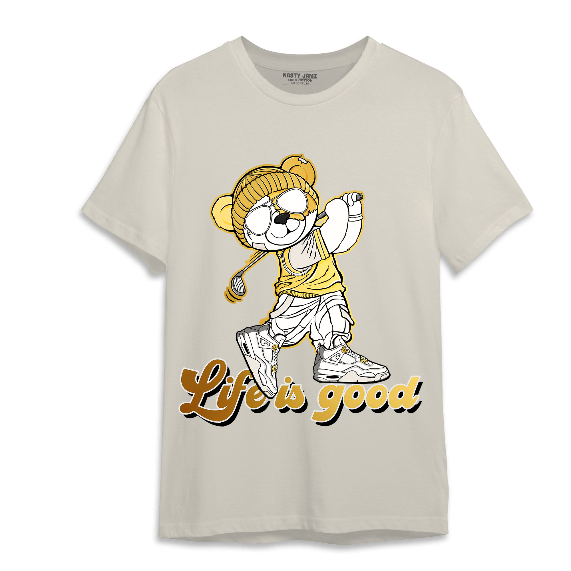 Sail 4s T Shirt Match BER Like Golf - NastyJamz