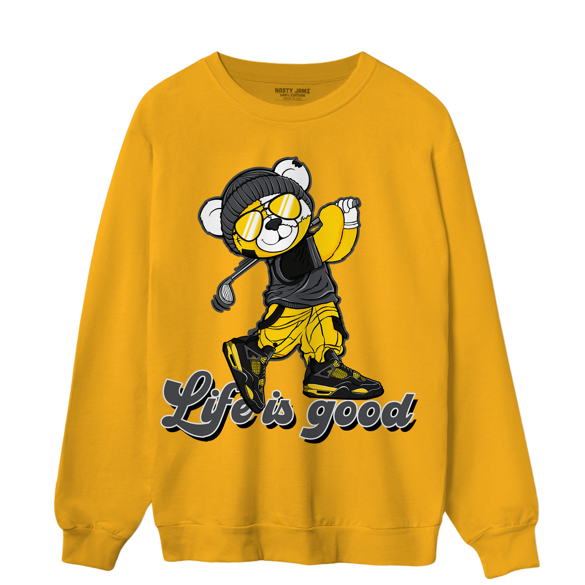 Thunder 4s Sweatshirt Match BER Like Golf - NastyJamz