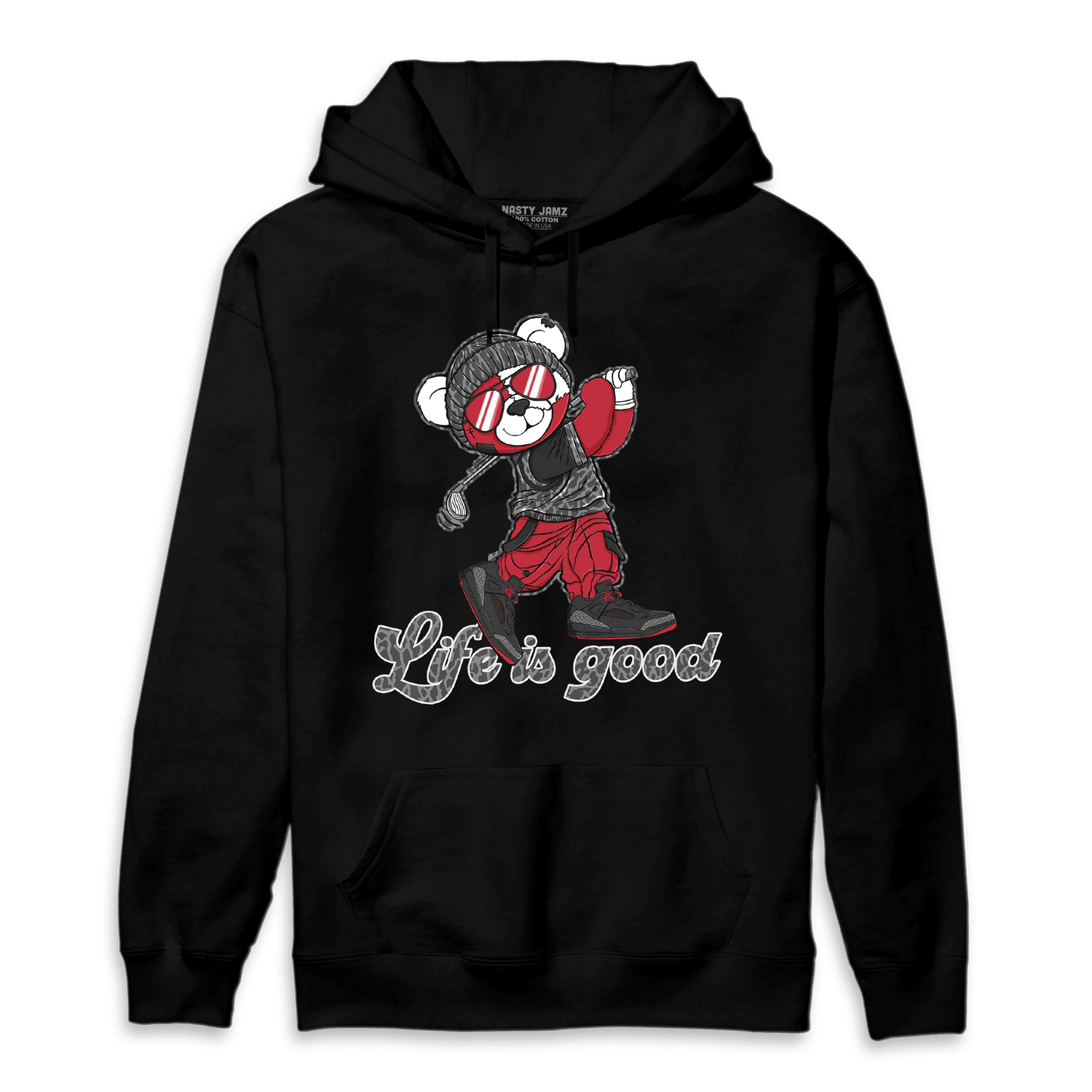 Spizike Low Bred Hoodie Match BER Like Golf - NastyJamz