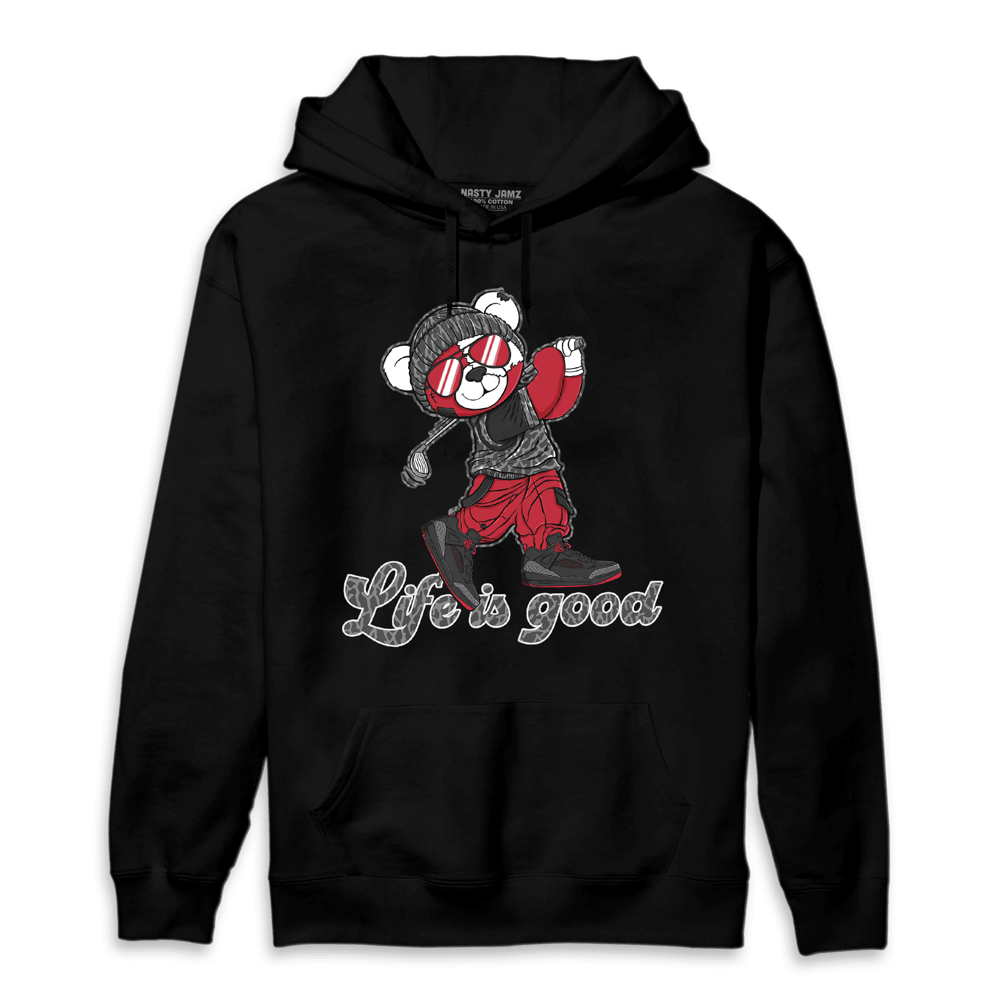 Spizike Low Bred Hoodie Match BER Like Golf - NastyJamz