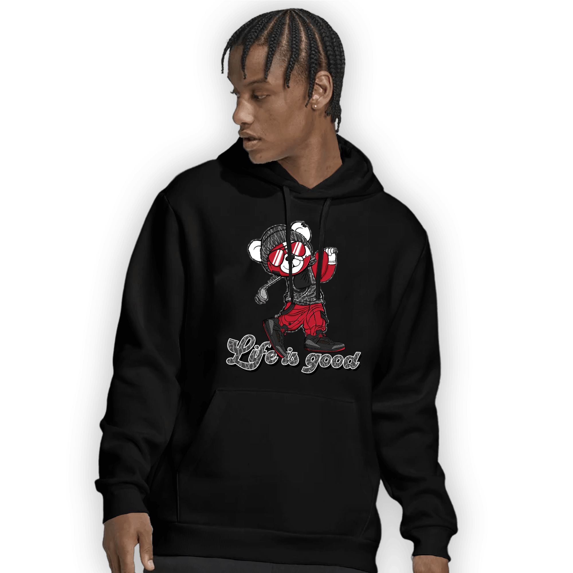 Spizike Low Bred Hoodie Match BER Like Golf - NastyJamz
