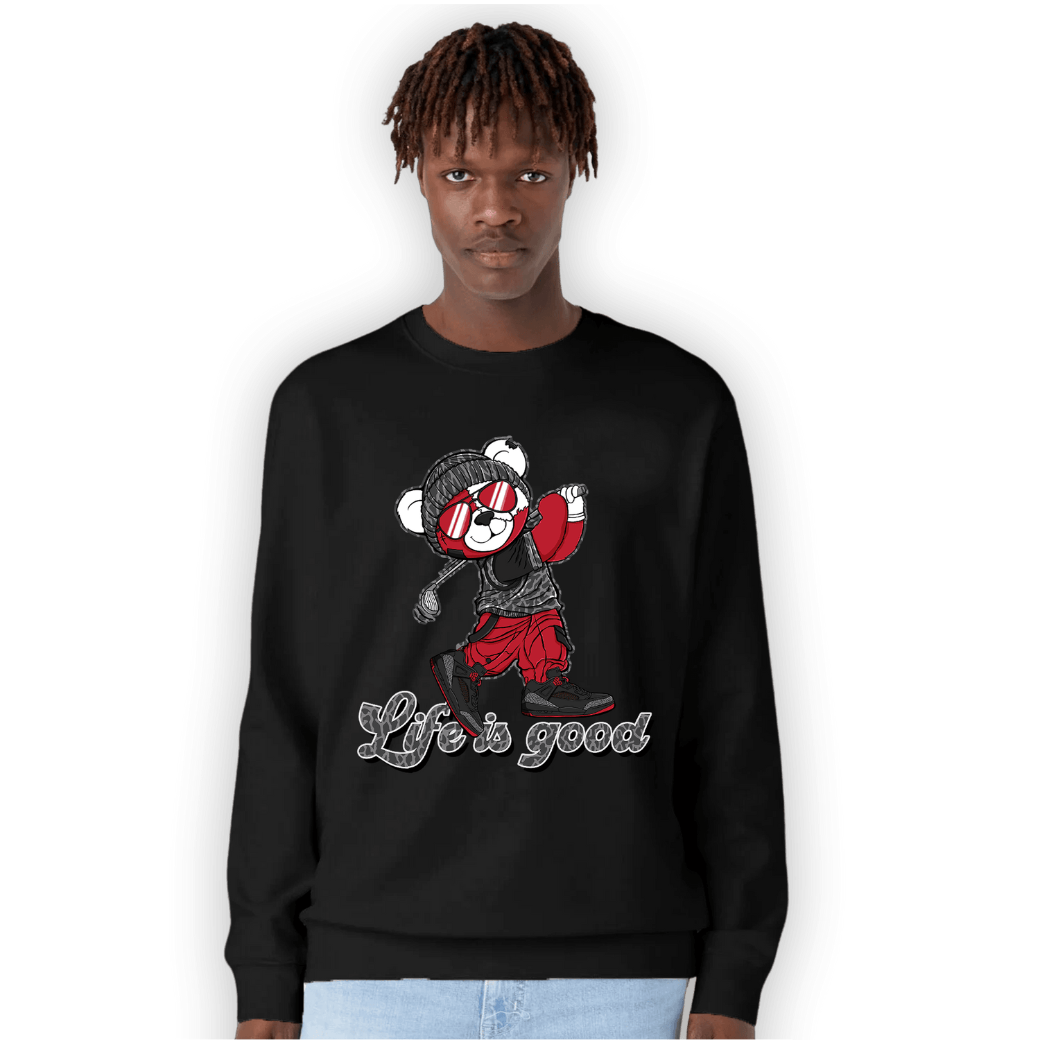 Spizike Low Bred Sweatshirt Match BER Like Golf - NastyJamz