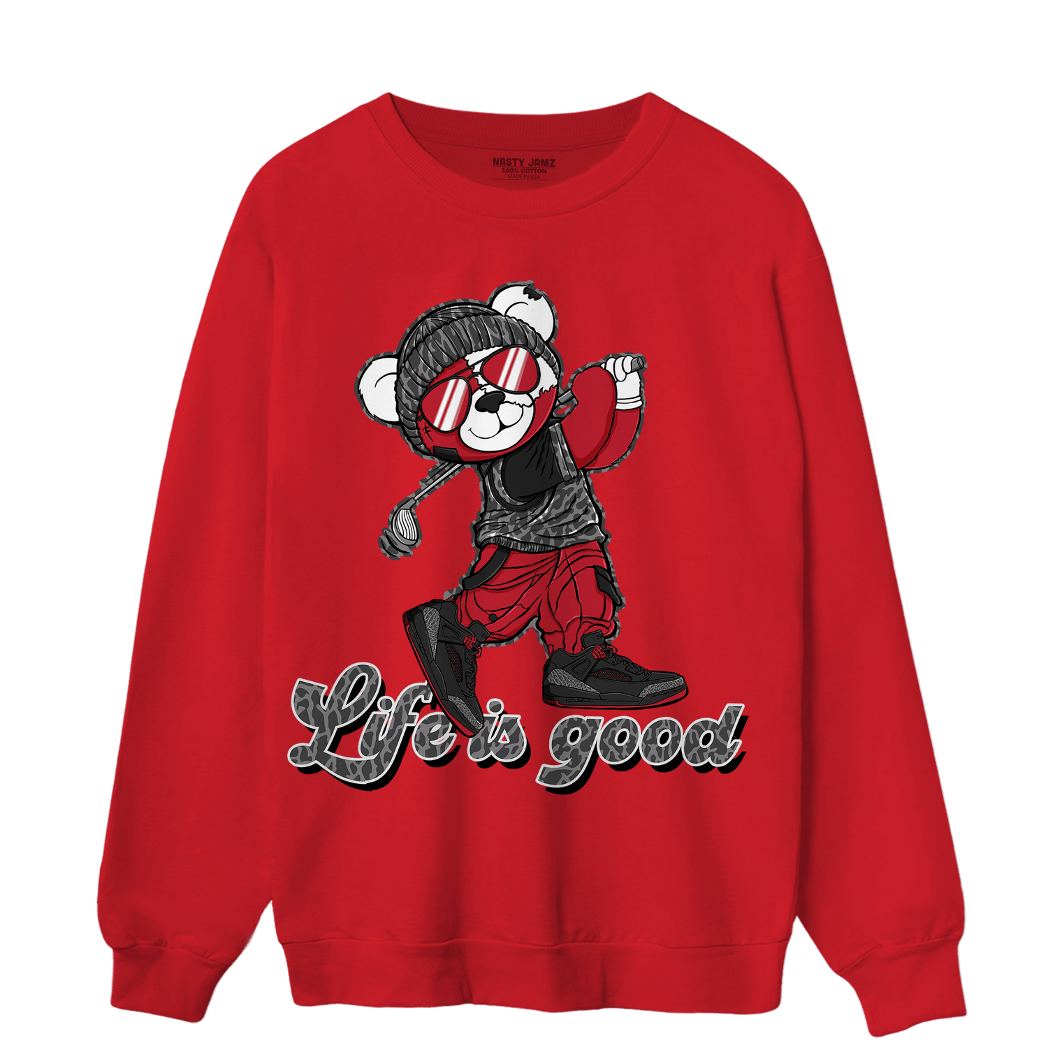 Spizike Low Bred Sweatshirt Match BER Like Golf - NastyJamz