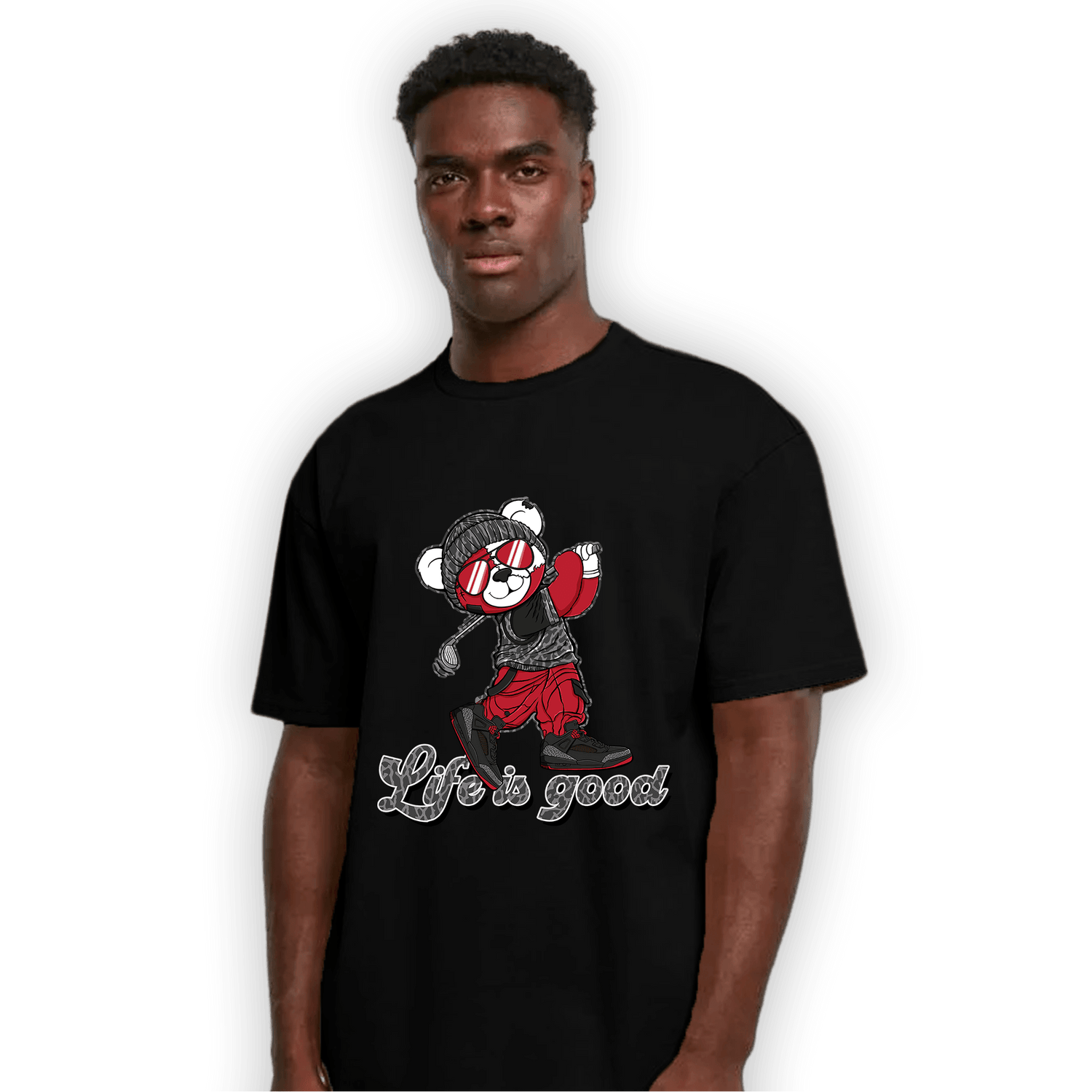 Spizike Low Bred T Shirt Match BER Like Golf - NastyJamz