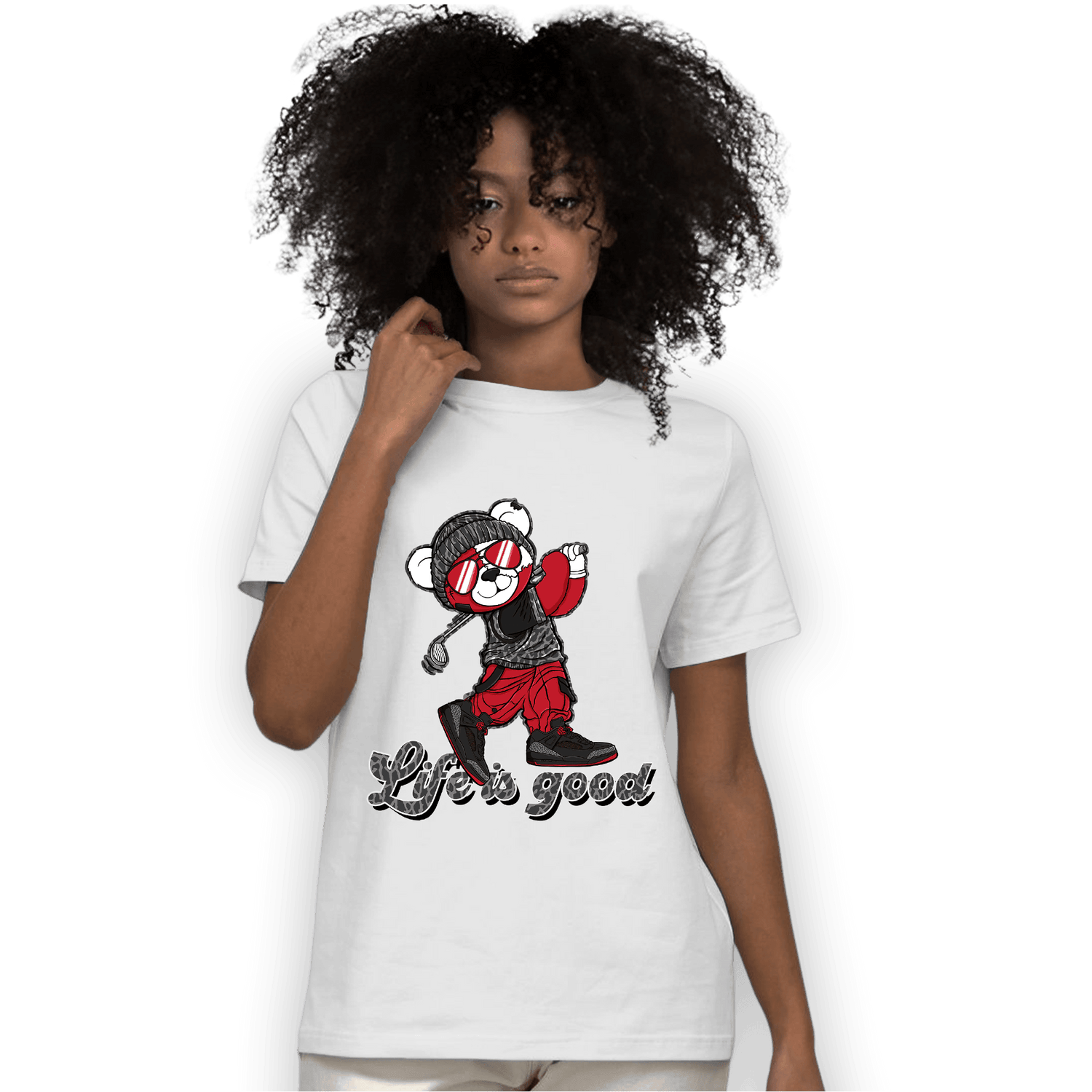 Spizike Low Bred T Shirt Match BER Like Golf - NastyJamz