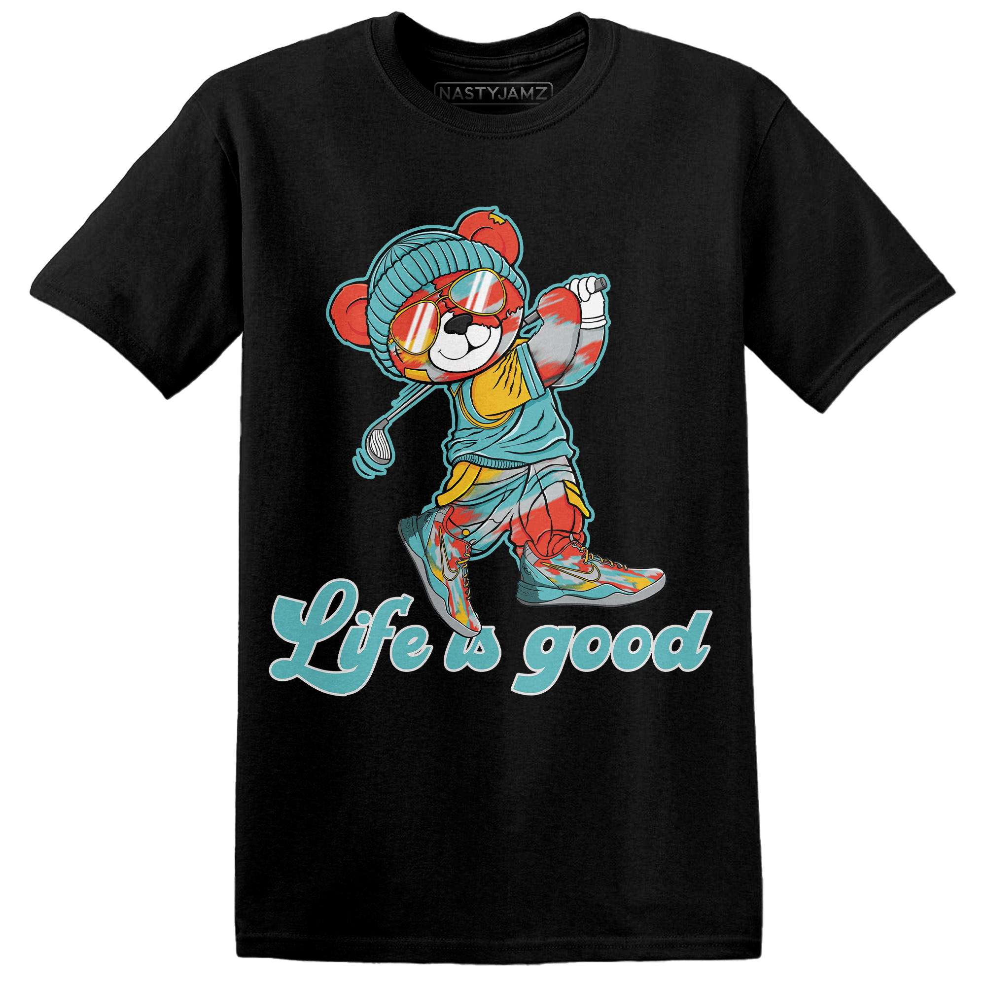 KB 8 Protro Venice Beach T Shirt Match BER Like Golf - NastyJamz