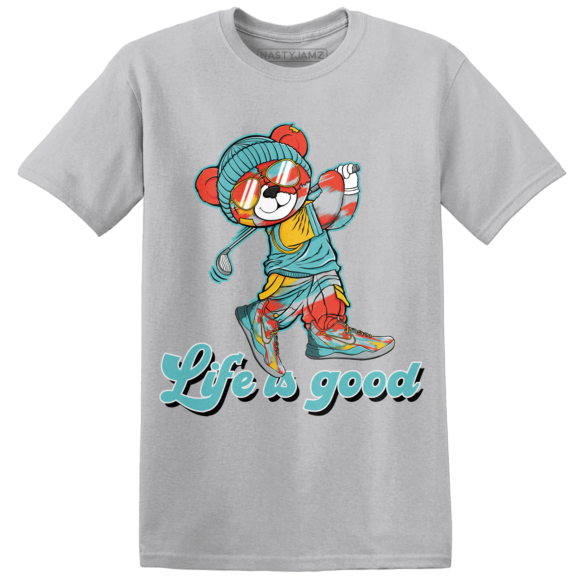 KB 8 Protro Venice Beach T Shirt Match BER Like Golf - NastyJamz