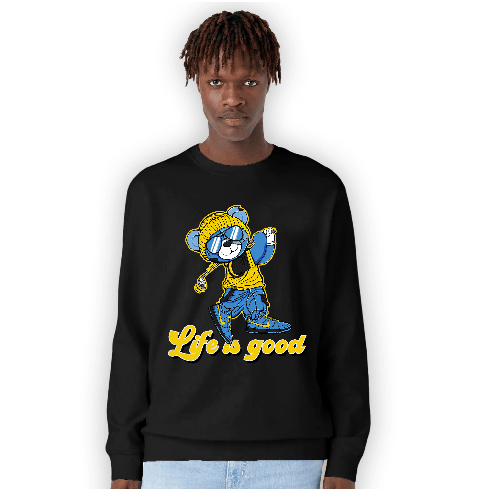 SB Dunk Bubbles Sweatshirt Match BER Like Golf - NastyJamz