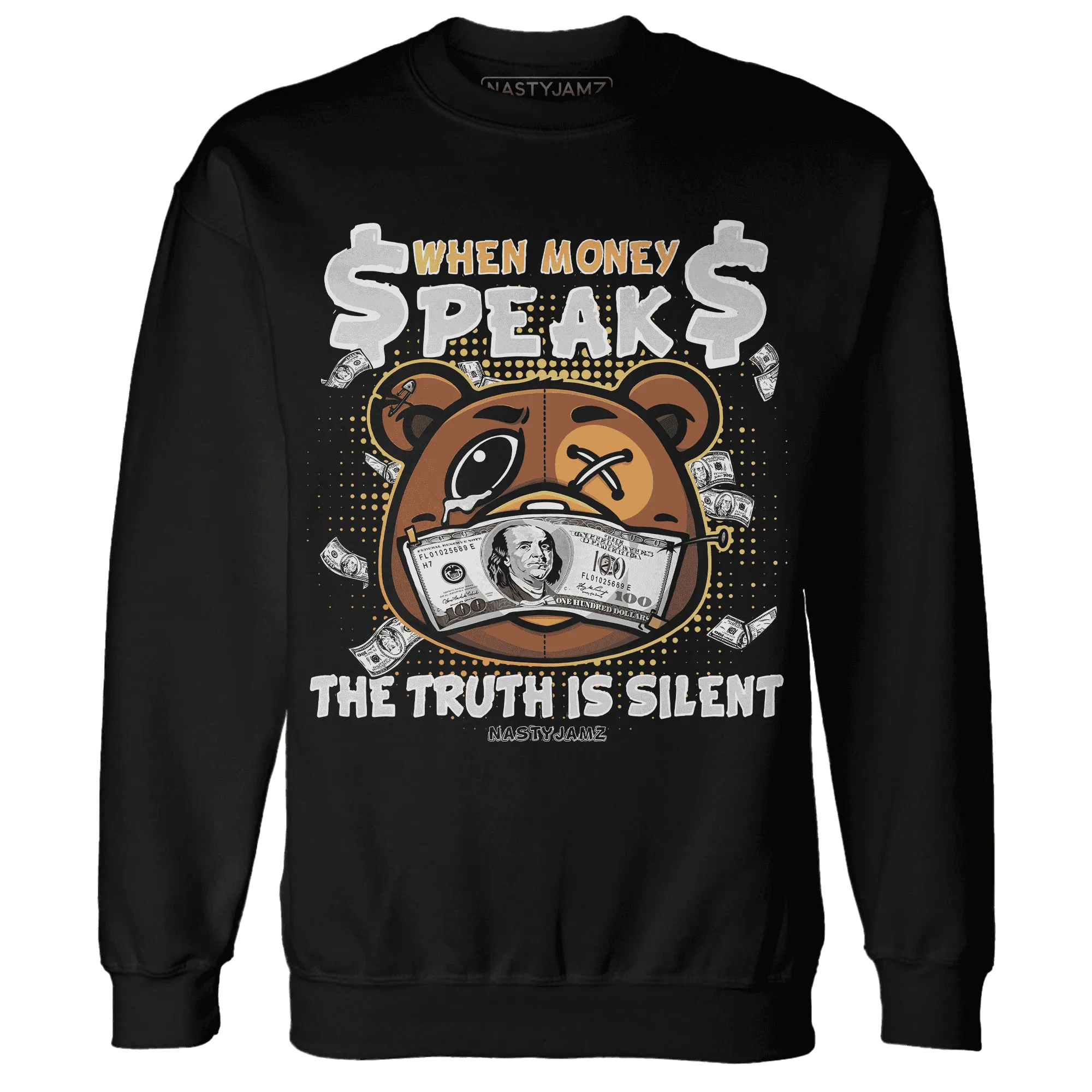 Paris-Olympicsss-6s-Sweatshirt-Match-BER-Money-Speaks-Truth-Silent