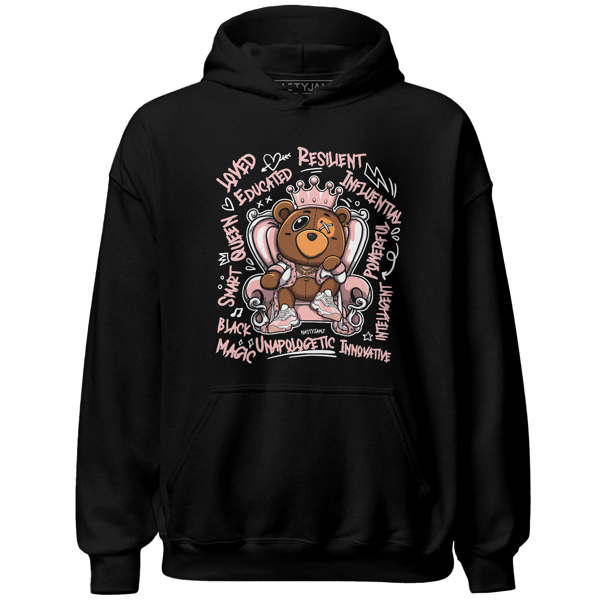 Low Legend Pink 11s Hoodie Match BER Self Definition - NastyJamz