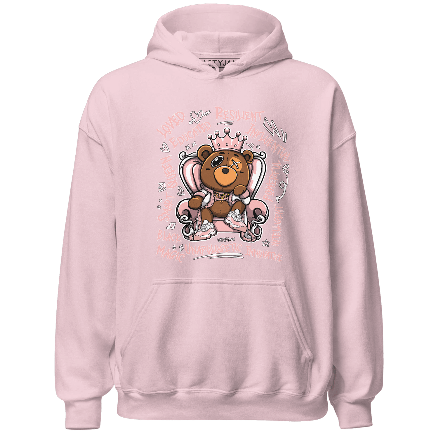 Low Legend Pink 11s Hoodie Match BER Self Definition - NastyJamz