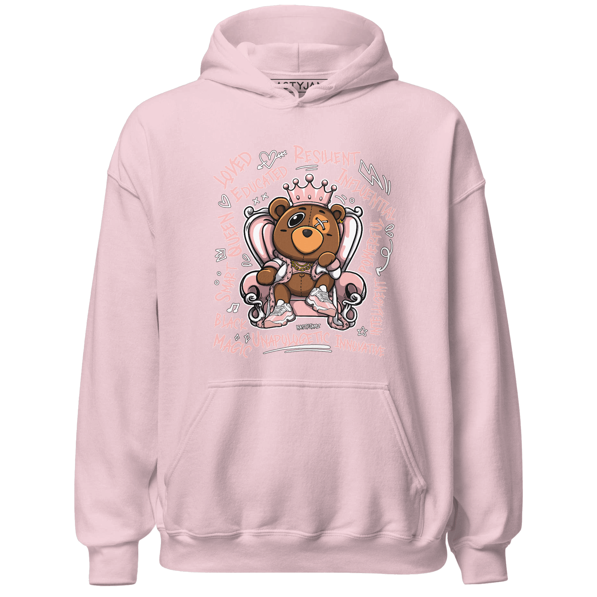 Low Legend Pink 11s Hoodie Match BER Self Definition - NastyJamz