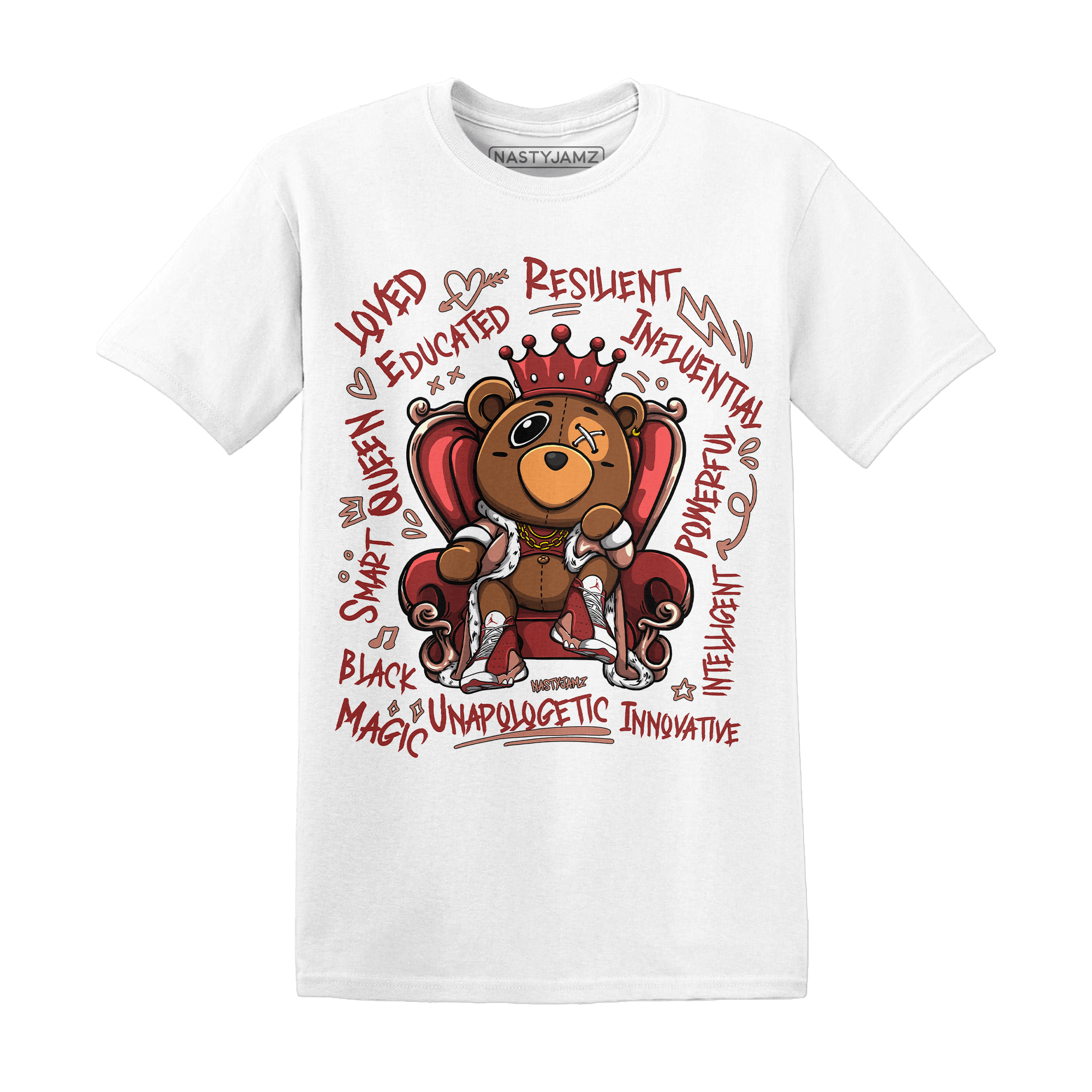 Dune Red 13s T Shirt Match BER Self Definition - NastyJamz