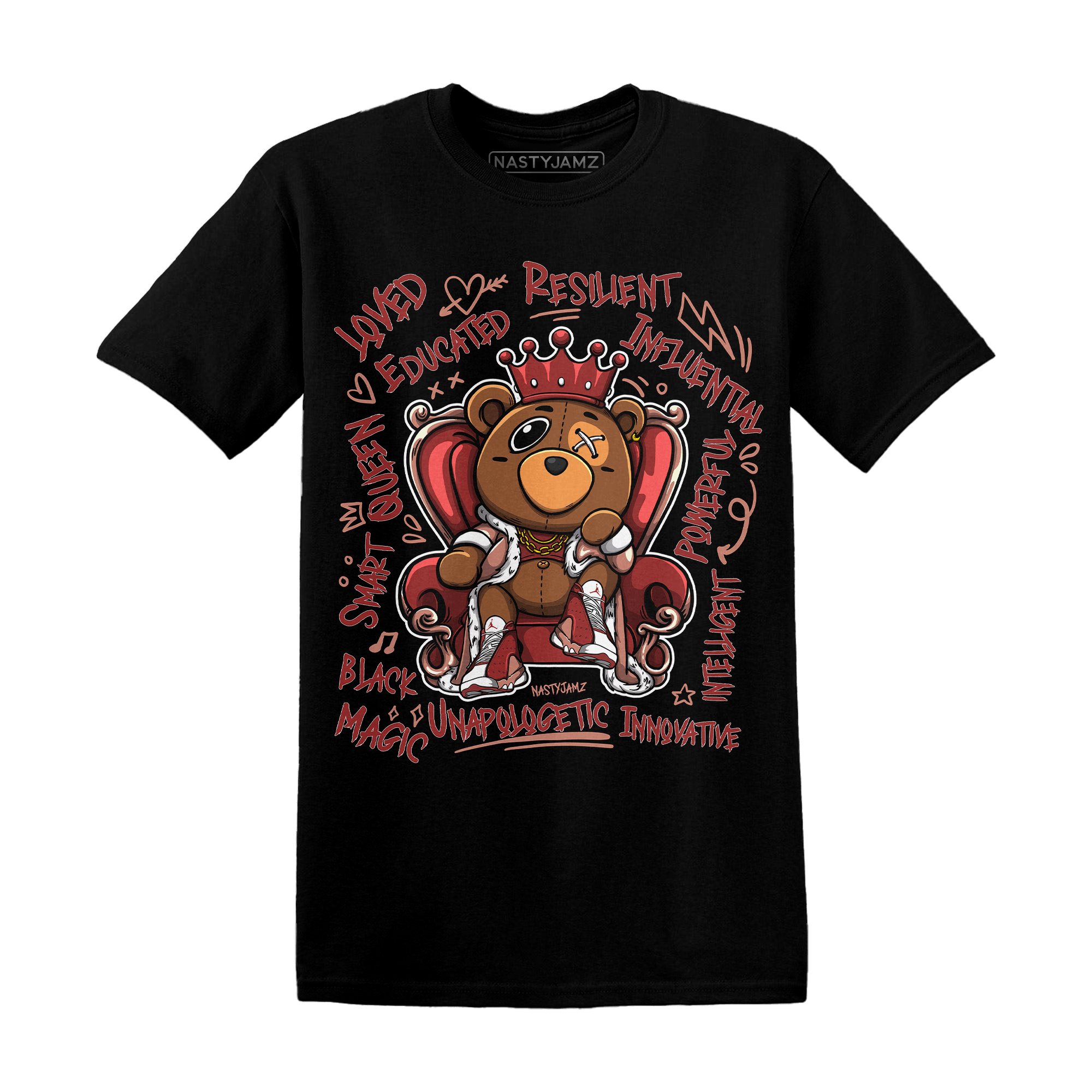 Dune Red 13s T Shirt Match BER Self Definition - NastyJamz