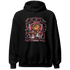 High 85 Metallic Burgundy 1s Hoodie Match BER Self Definition - NastyJamz