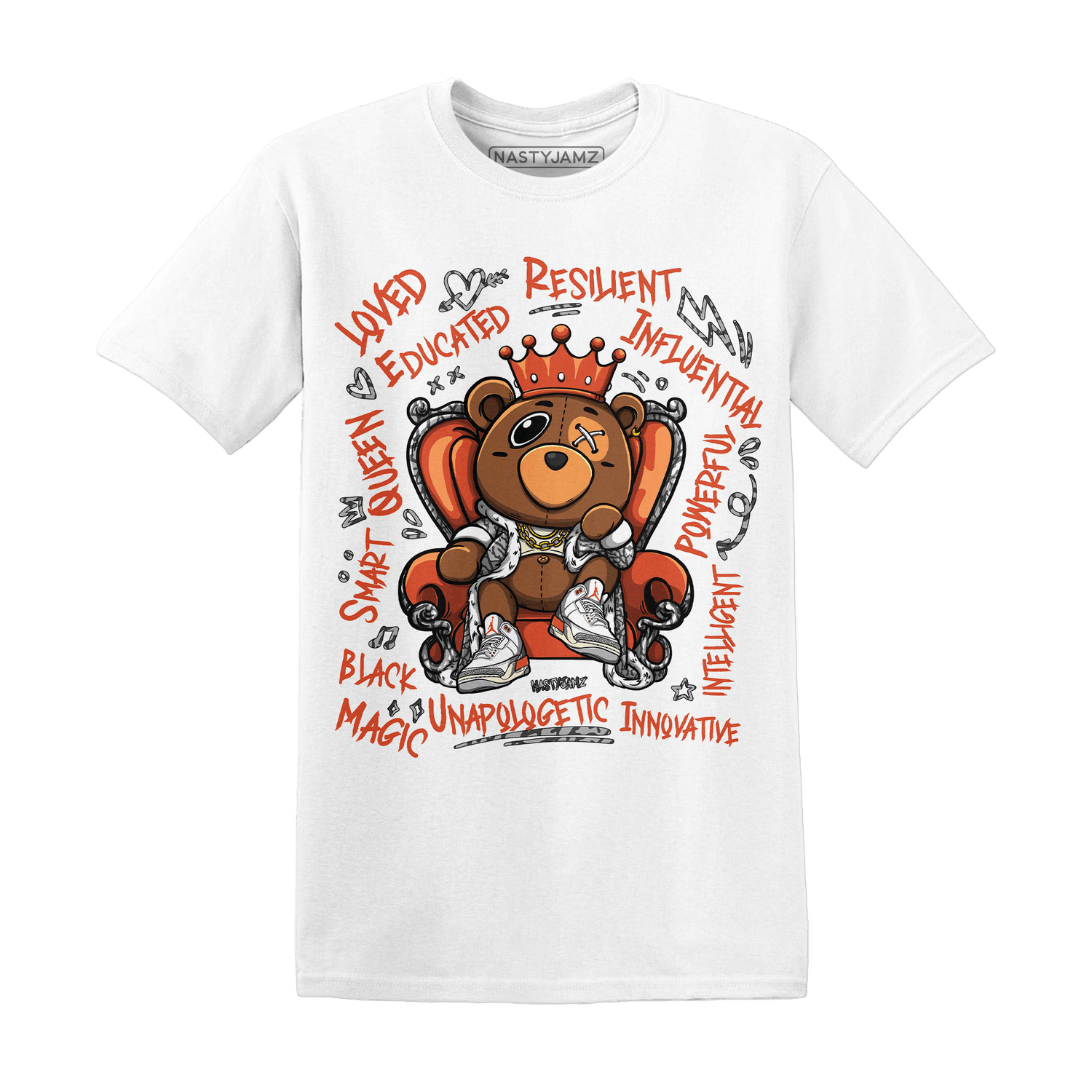 Georgia Peach 3s T Shirt Match BER Self Definition - NastyJamz