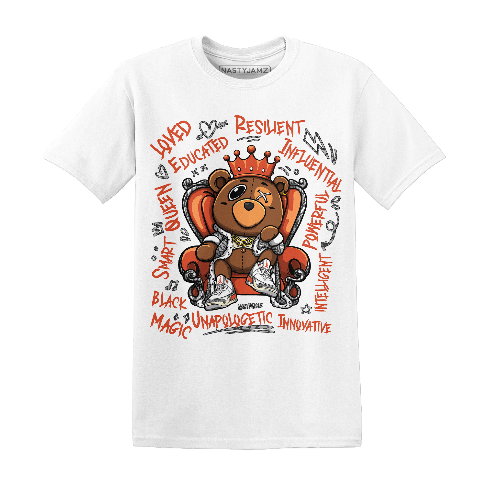 Georgia Peach 3s T Shirt Match BER Self Definition - NastyJamz
