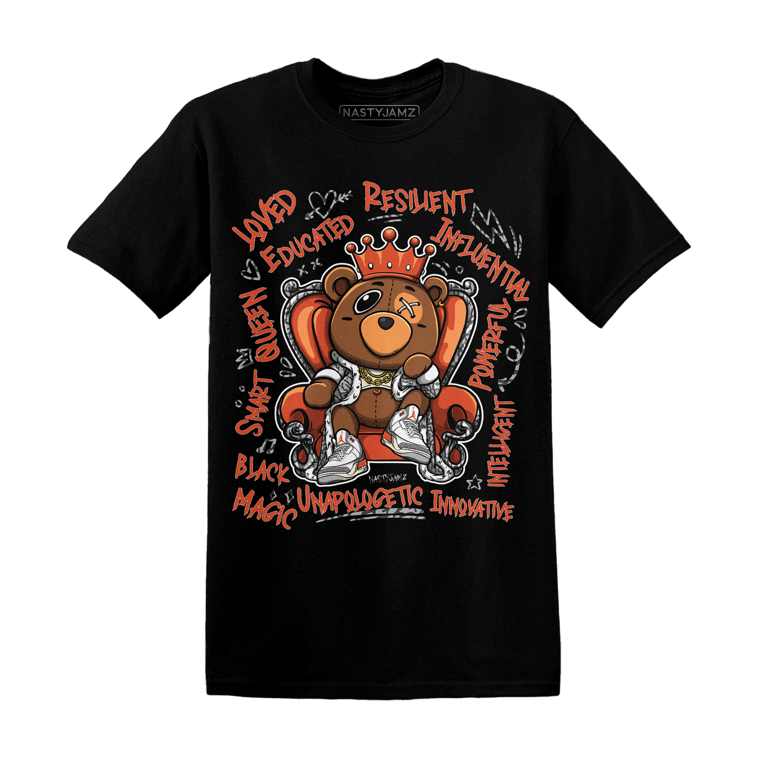 Georgia Peach 3s T Shirt Match BER Self Definition - NastyJamz