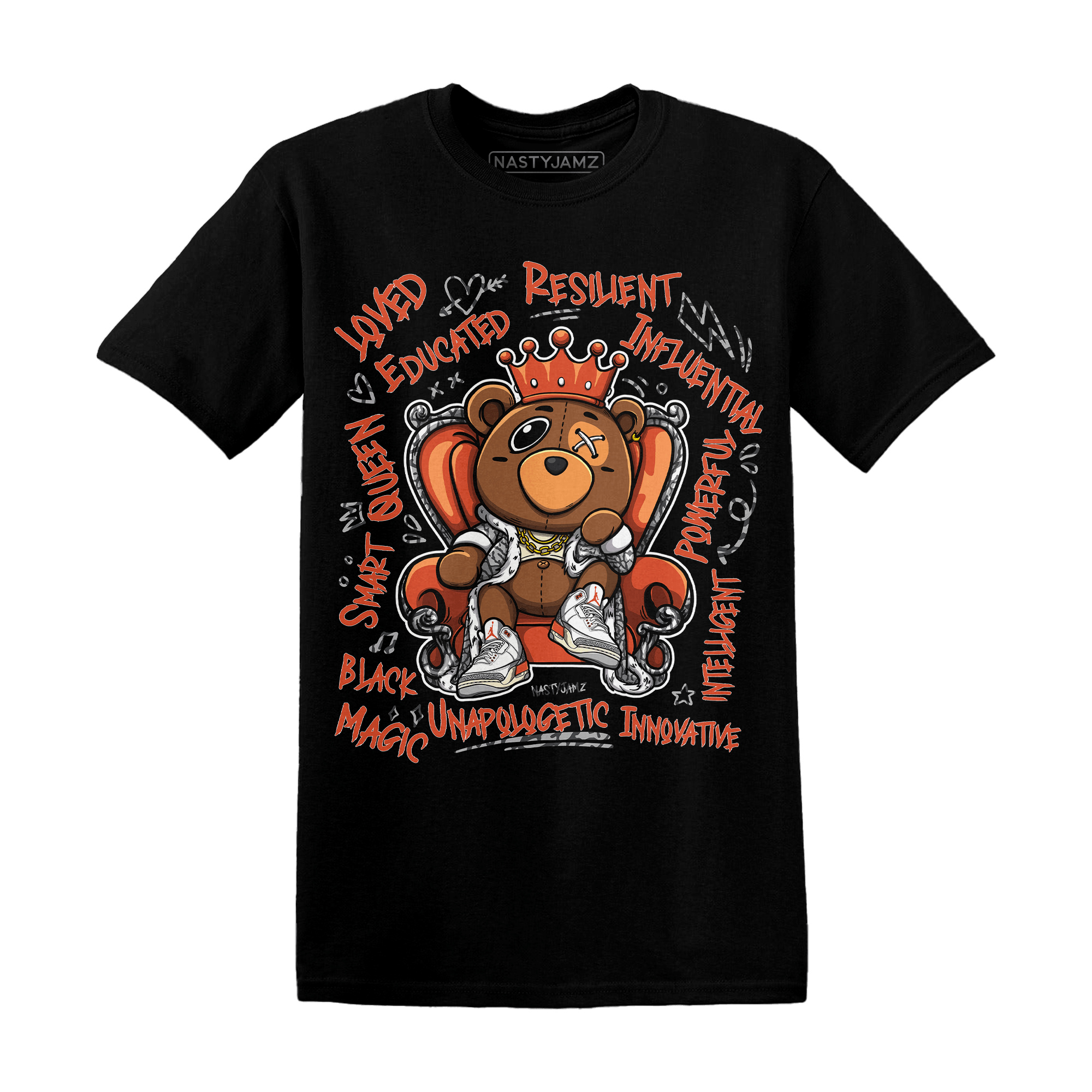 Georgia Peach 3s T Shirt Match BER Self Definition - NastyJamz