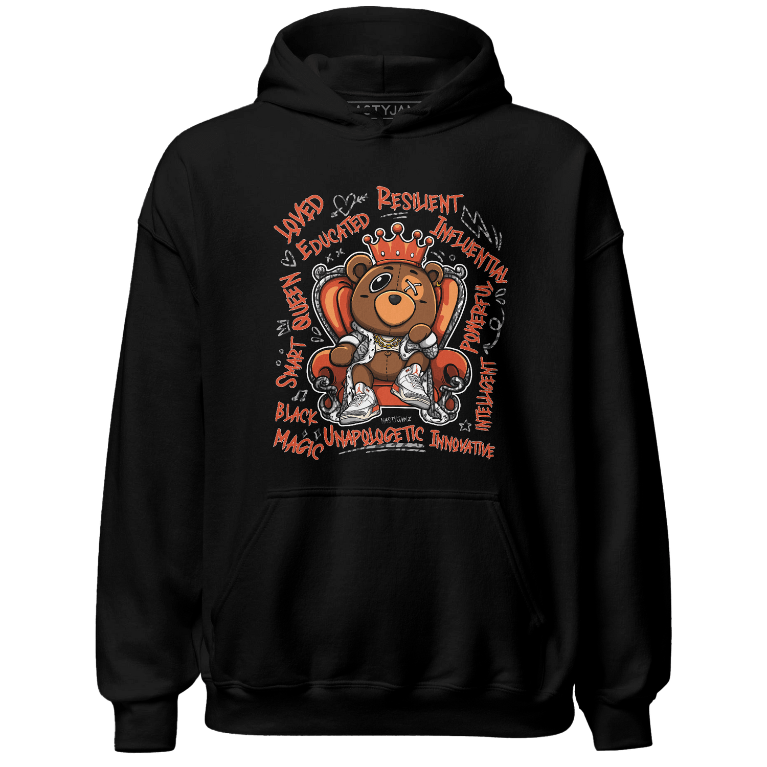 Georgia Peach 3s Hoodie Match BER Self Definition - NastyJamz