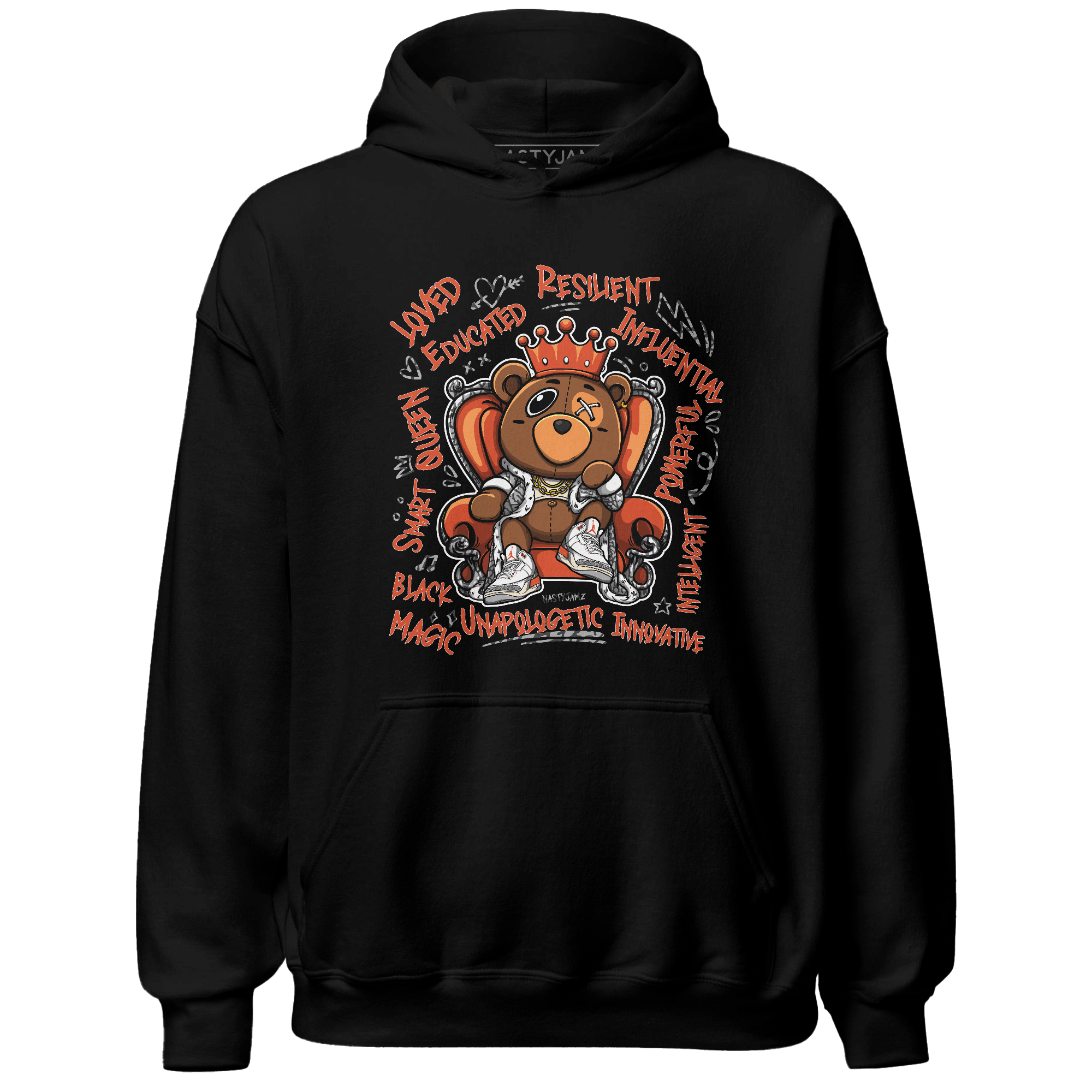 Georgia Peach 3s Hoodie Match BER Self Definition - NastyJamz