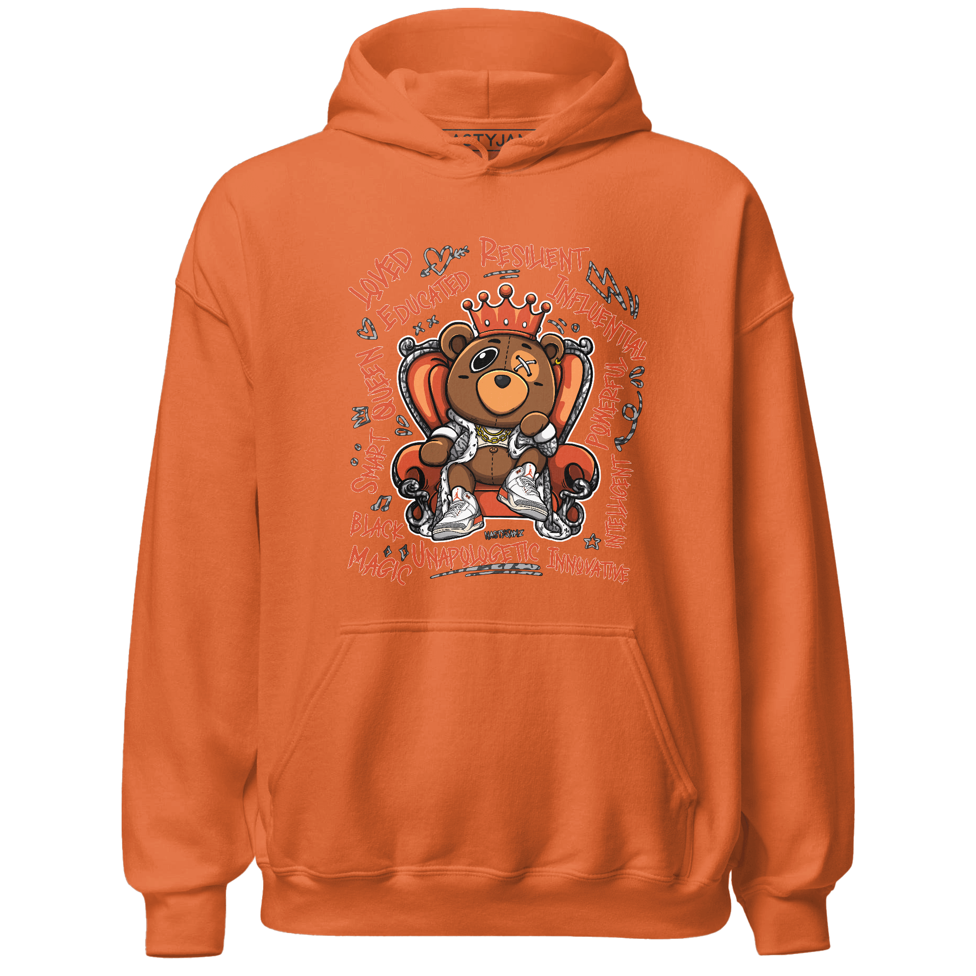 Georgia Peach 3s Hoodie Match BER Self Definition - NastyJamz