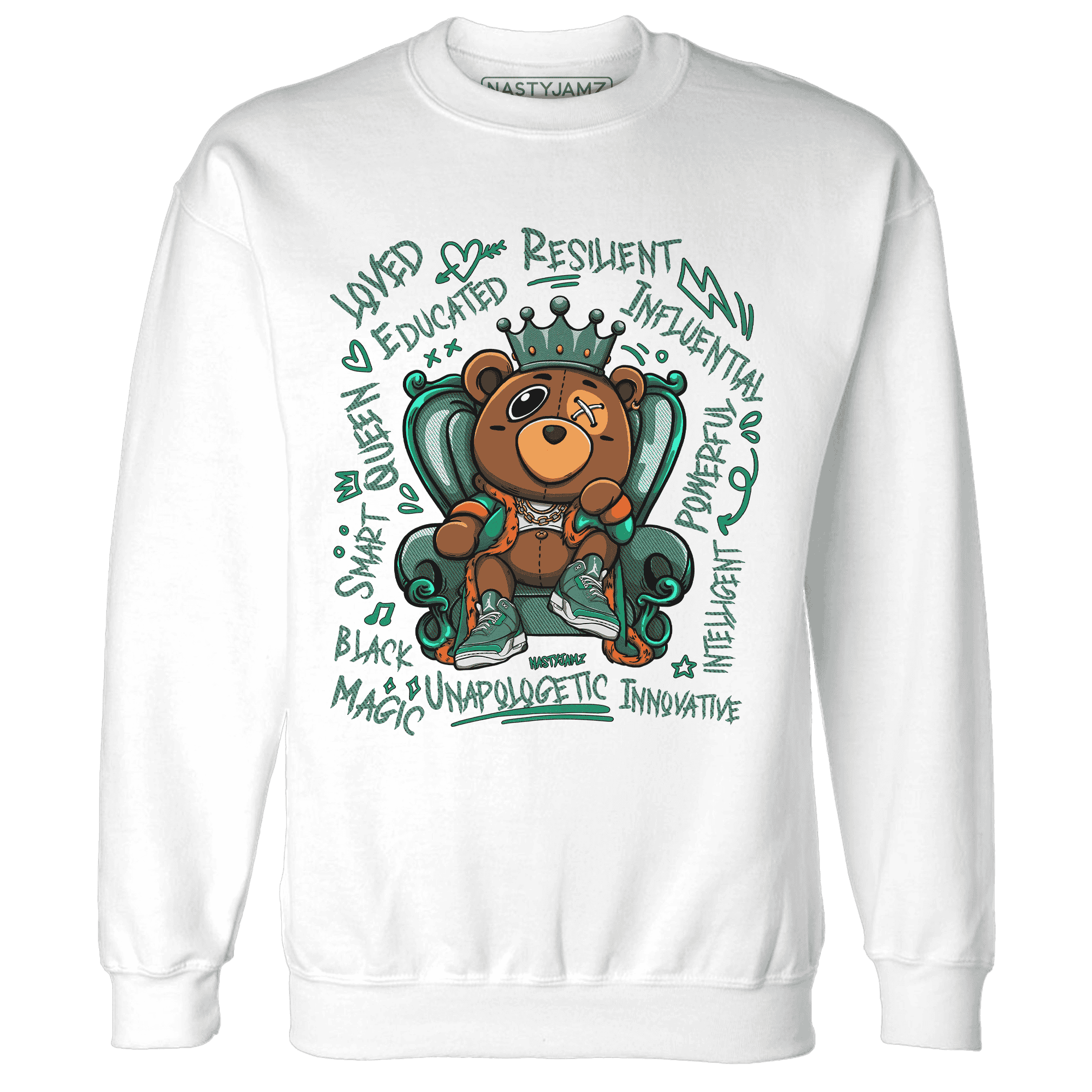 Nina CN Abney 3s Sweatshirt Match BER Self Definition - NastyJamz