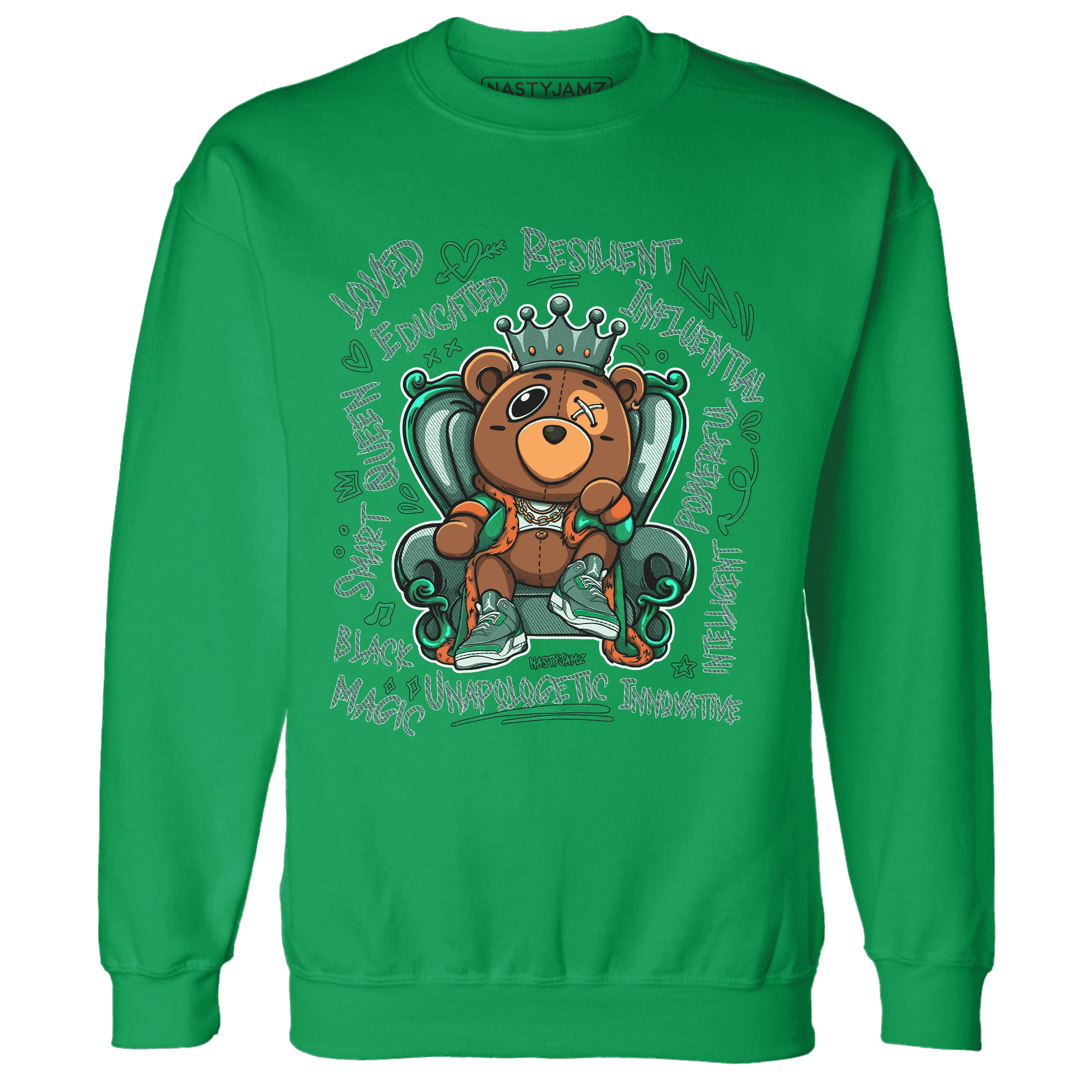 Nina CN Abney 3s Sweatshirt Match BER Self Definition - NastyJamz