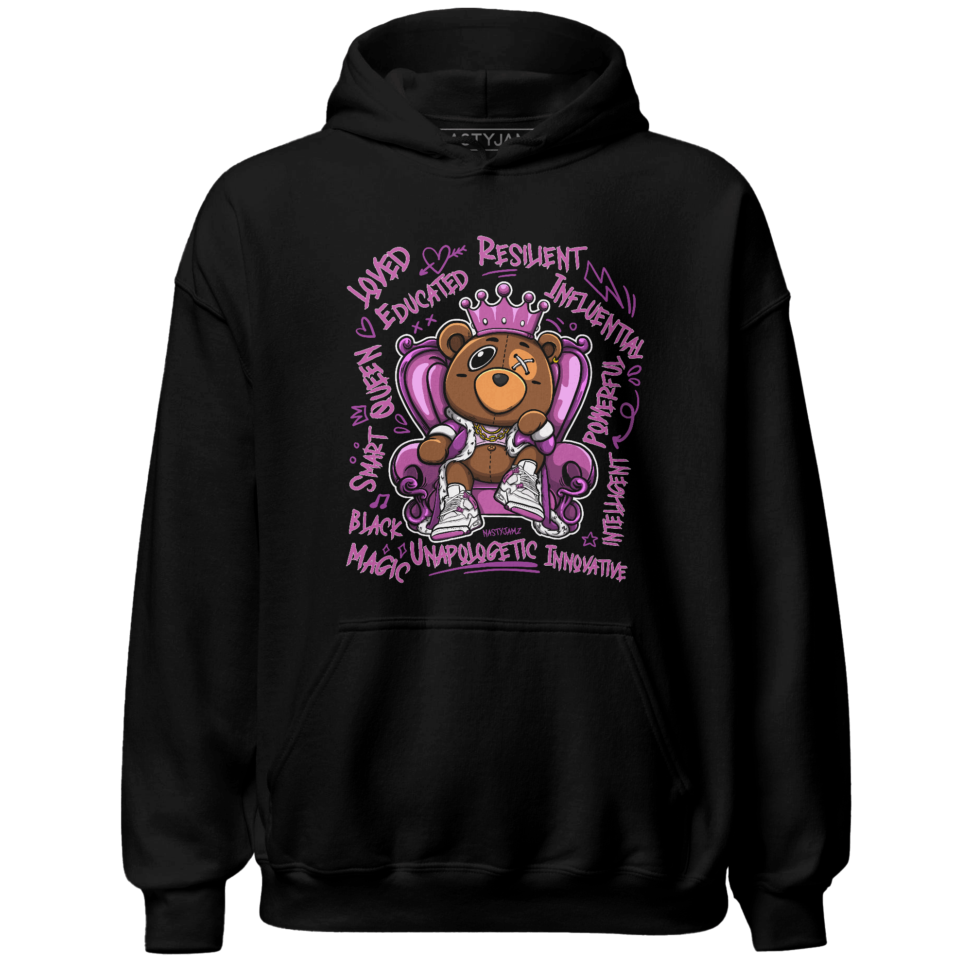 GS Hyper Violet 4s Hoodie Match BER Self Definition - NastyJamz