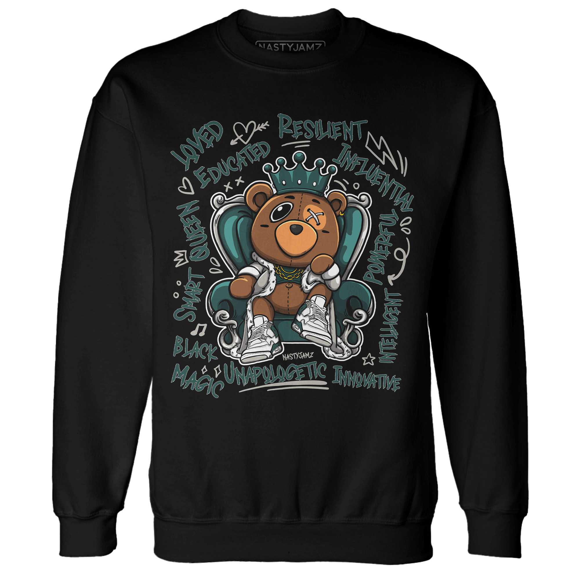 Oxidized Green 4s Sweatshirt Match BER Self Definition - NastyJamz