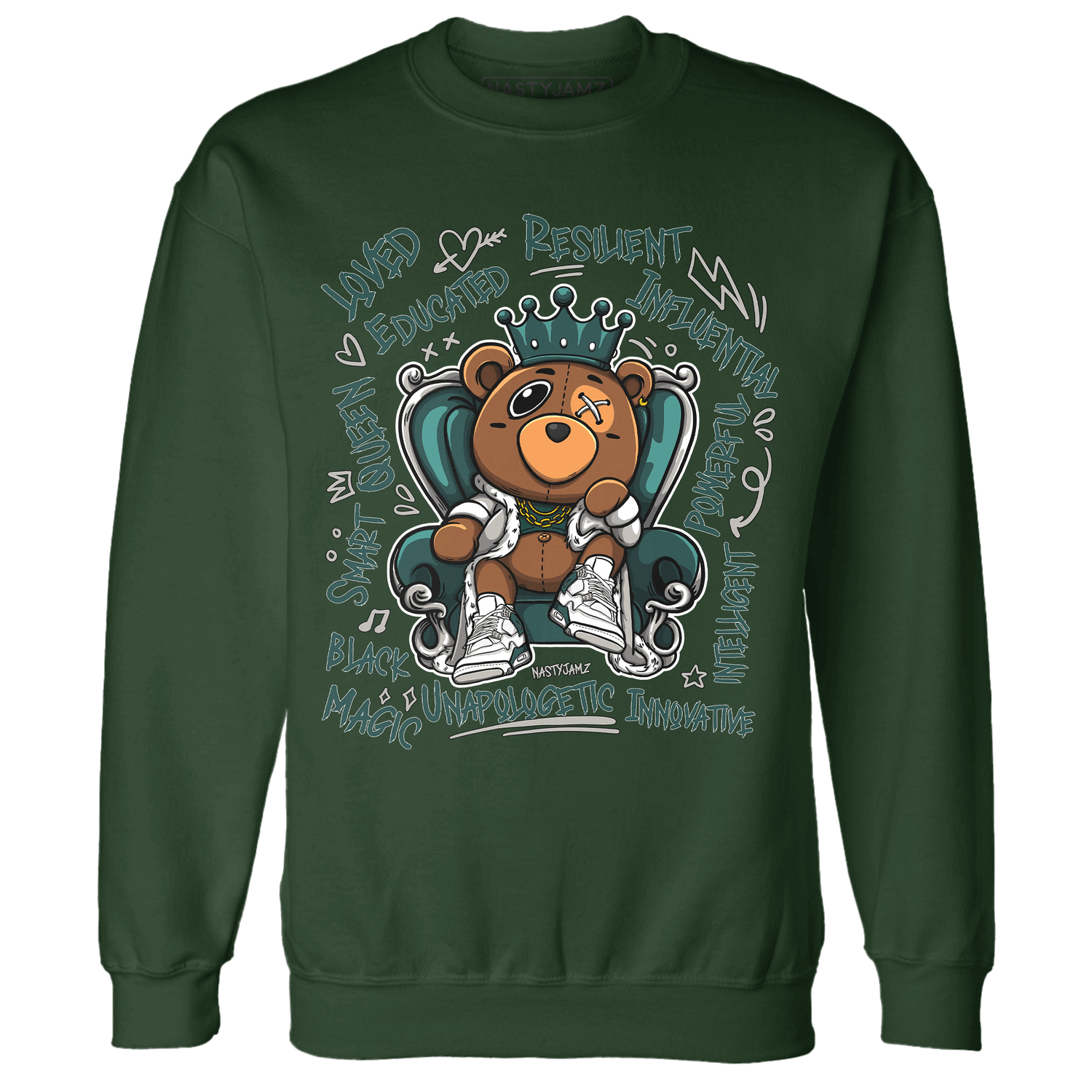 Oxidized Green 4s Sweatshirt Match BER Self Definition - NastyJamz