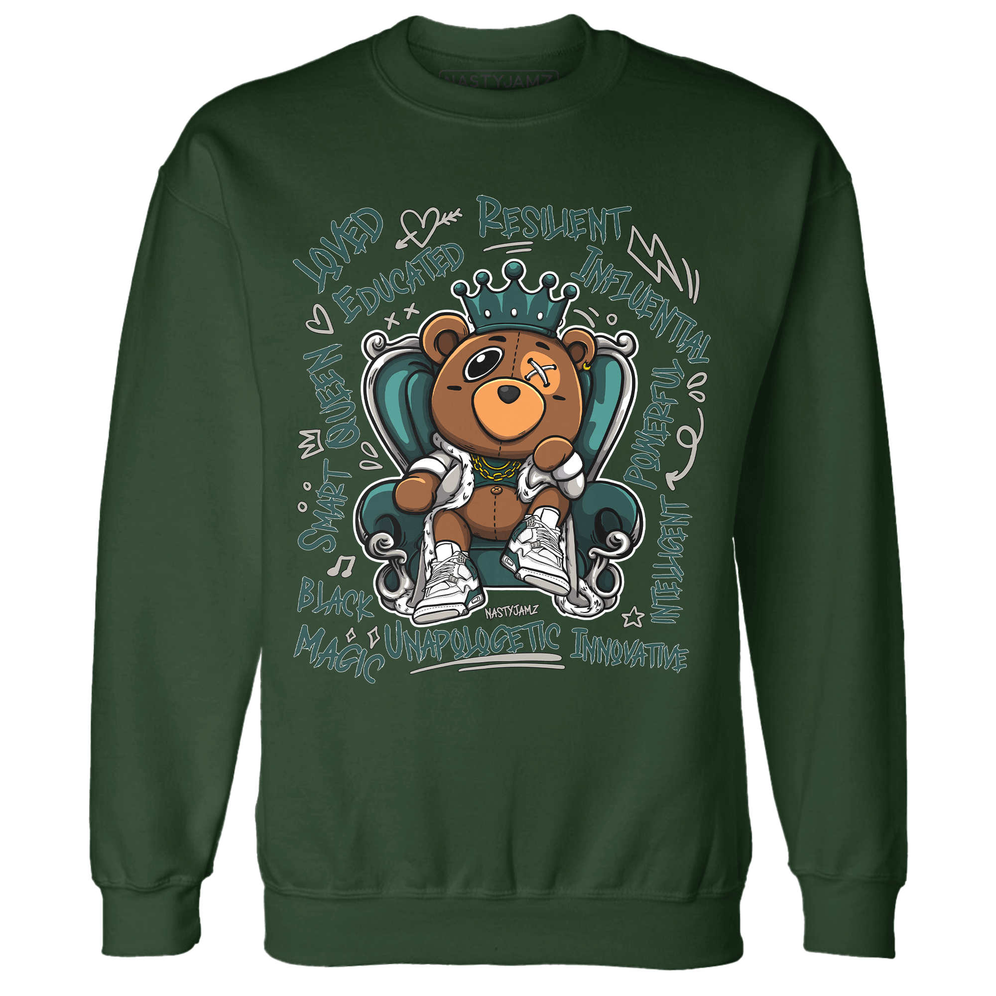 Oxidized Green 4s Sweatshirt Match BER Self Definition - NastyJamz