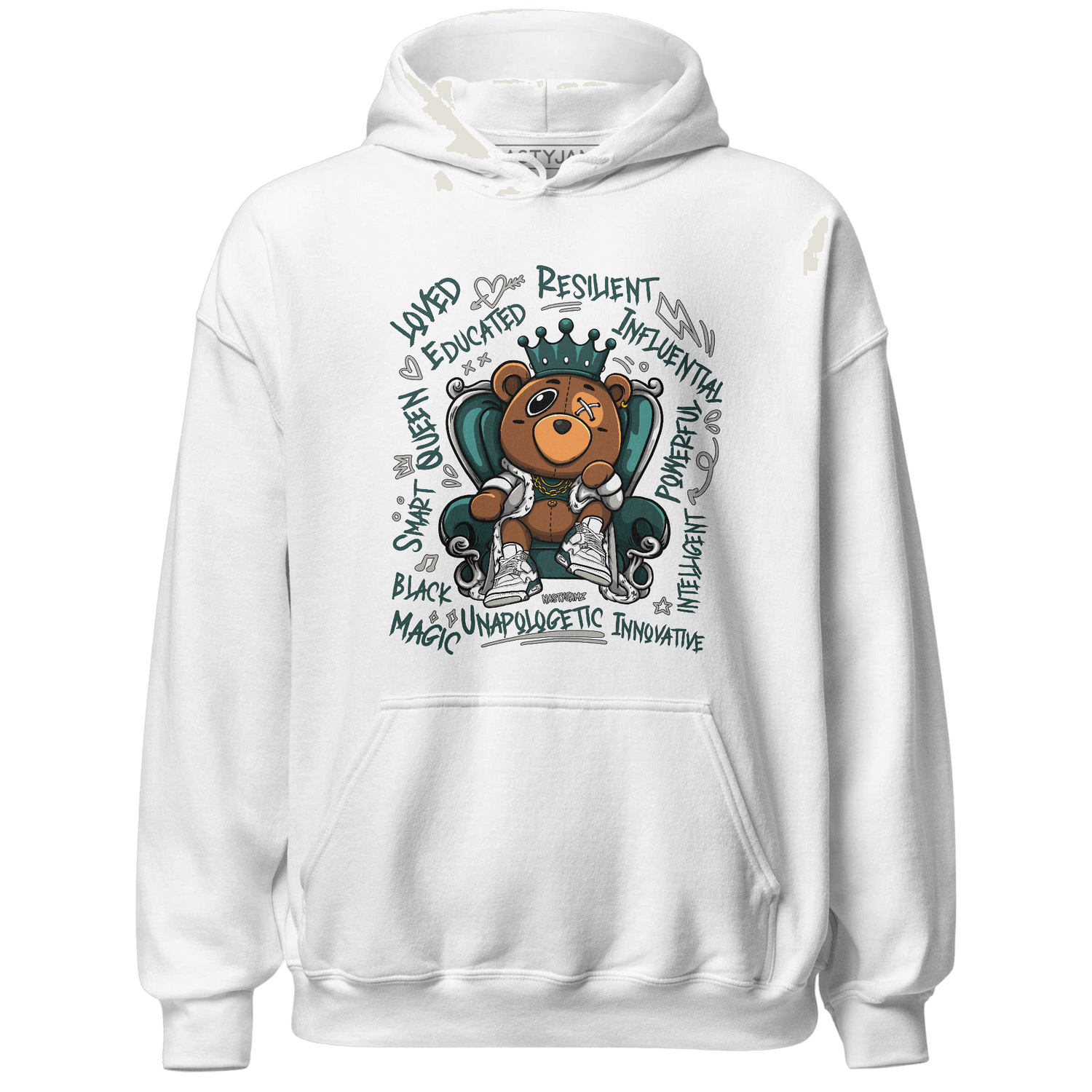 Oxidized Green 4s Hoodie Match BER Self Definition - NastyJamz