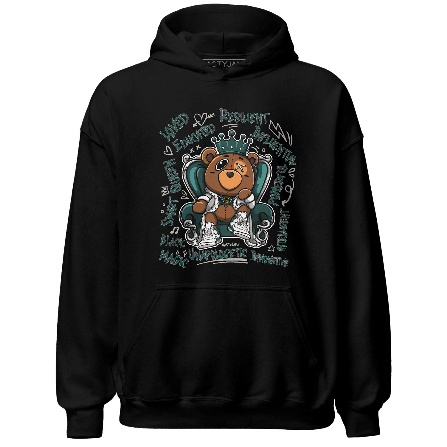 Oxidized Green 4s Hoodie Match BER Self Definition - NastyJamz