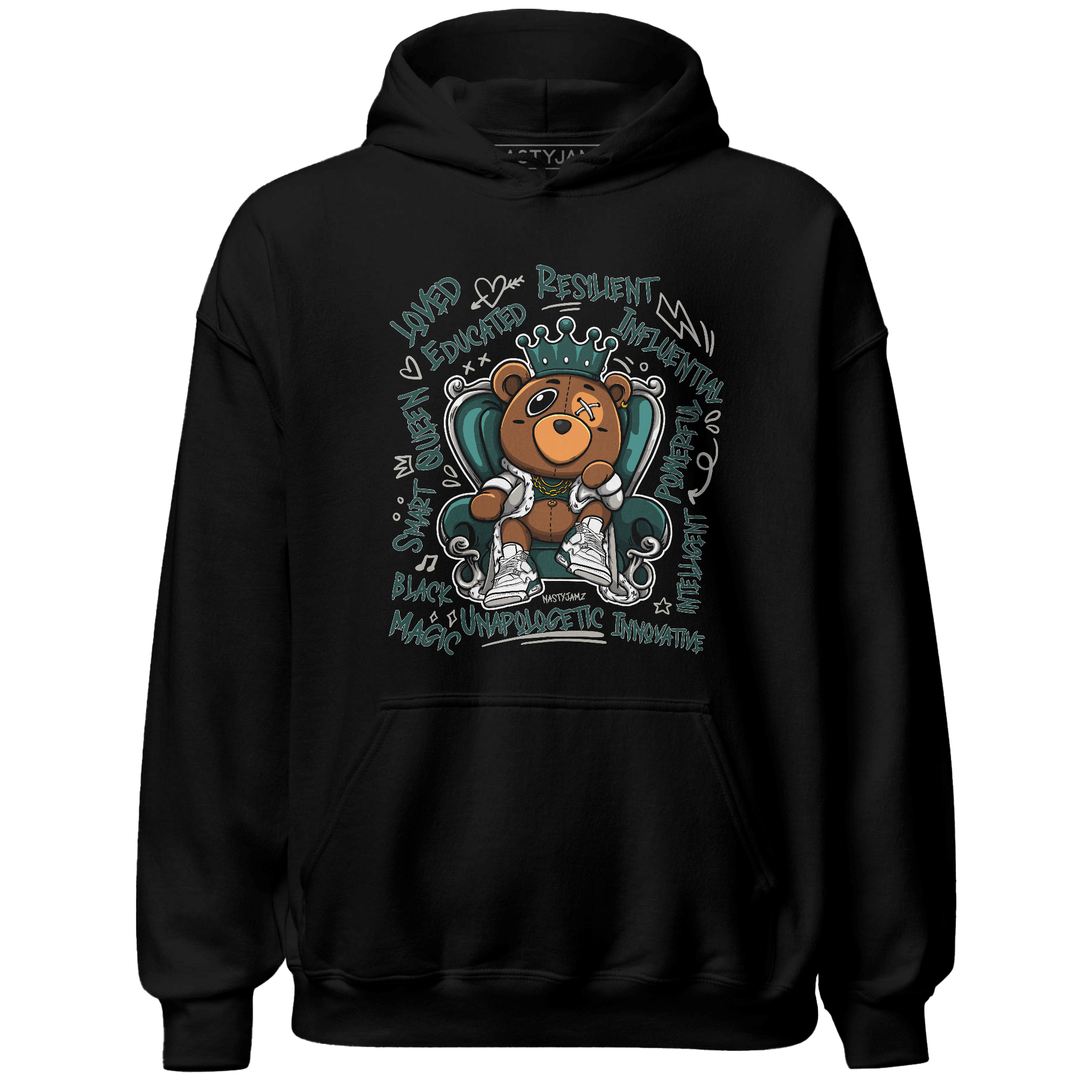 Oxidized Green 4s Hoodie Match BER Self Definition - NastyJamz