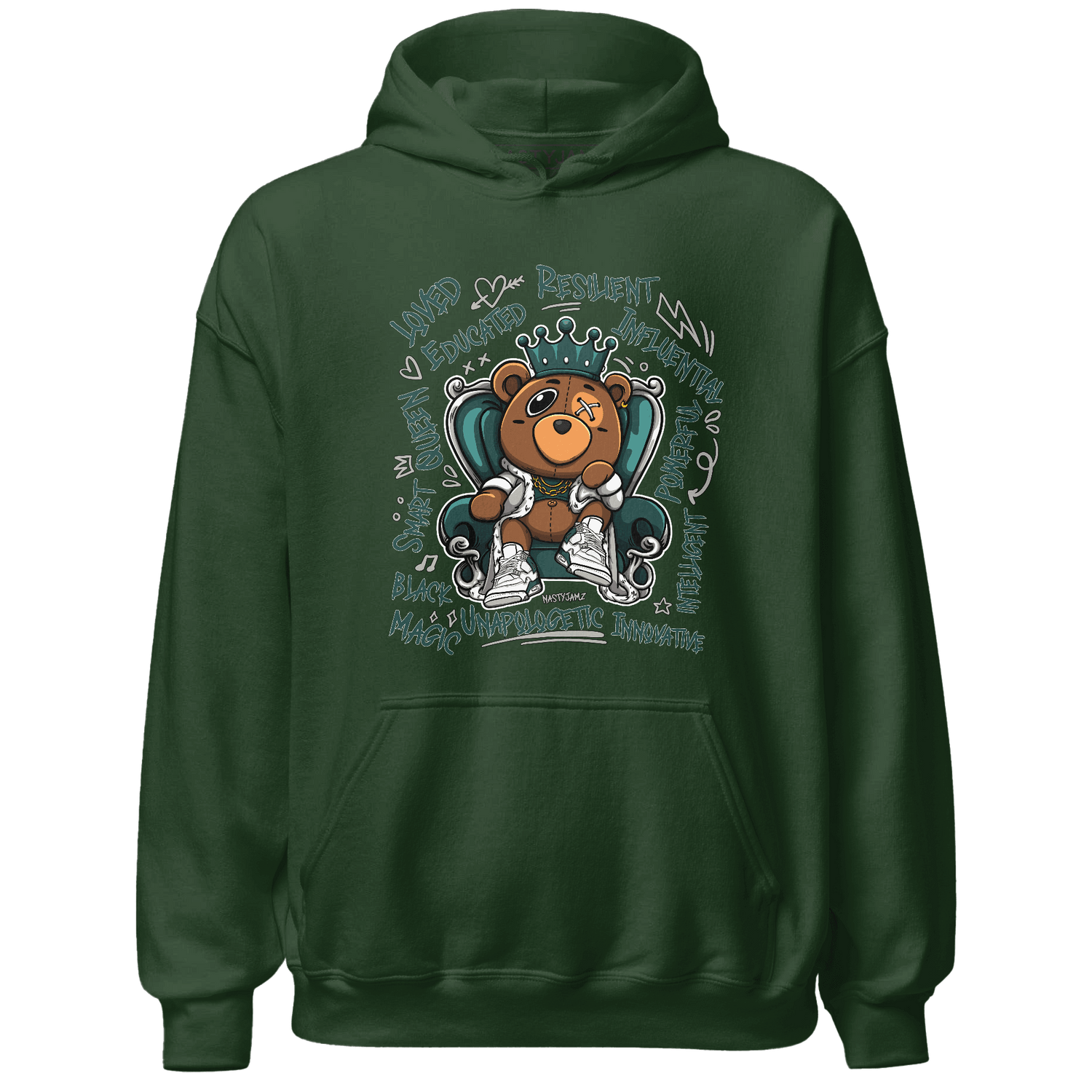 Oxidized Green 4s Hoodie Match BER Self Definition - NastyJamz