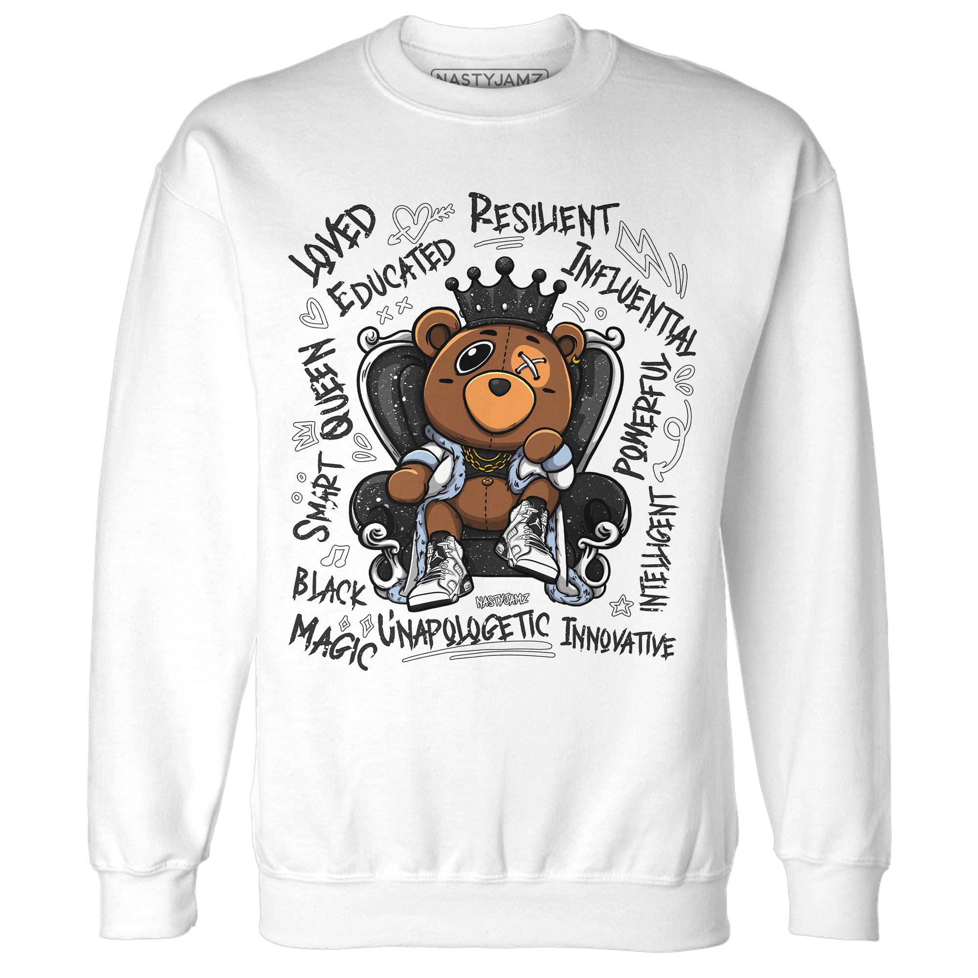Reverse Oreo 6s Sweatshirt Match BER Self Definition - NastyJamz
