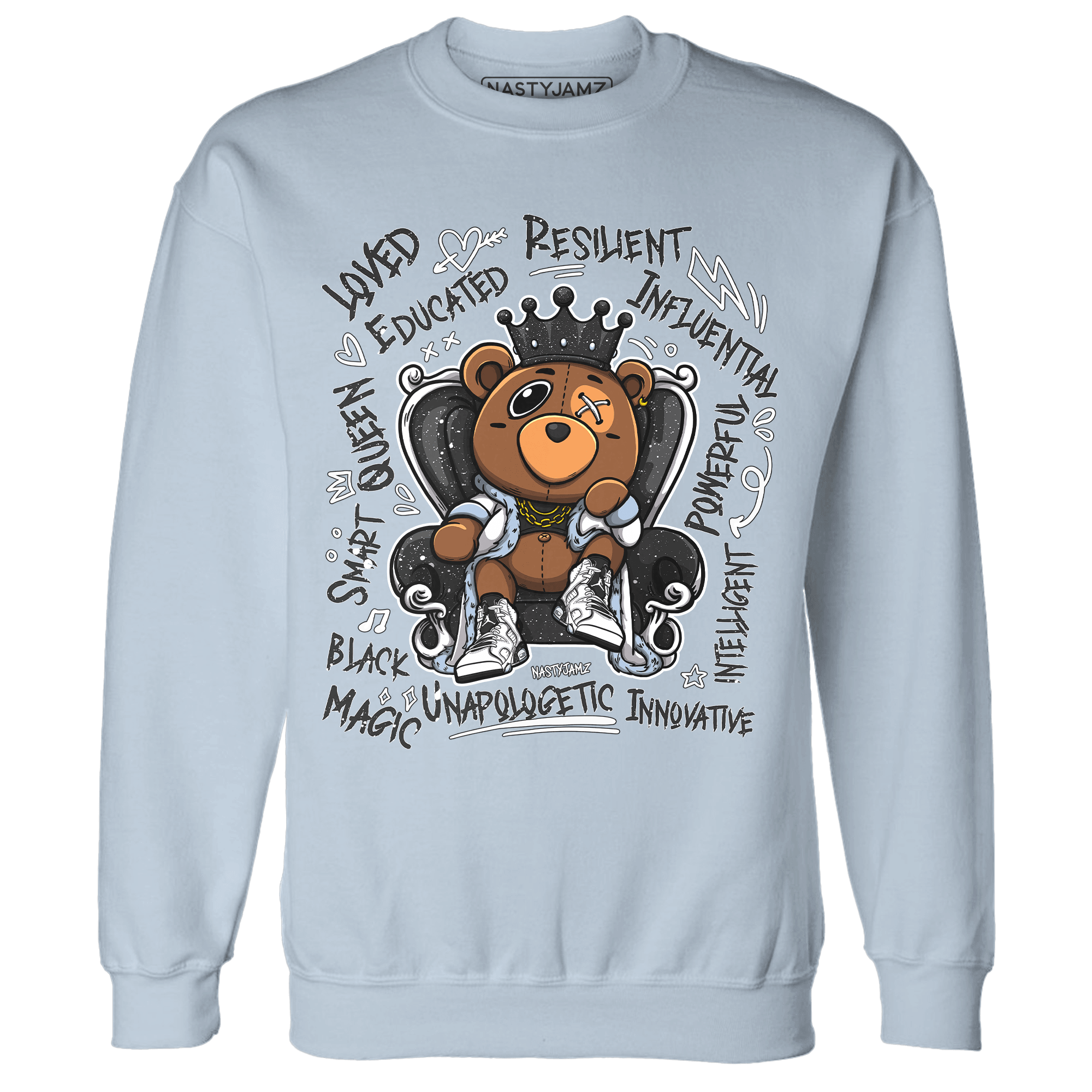 Reverse Oreo 6s Sweatshirt Match BER Self Definition - NastyJamz