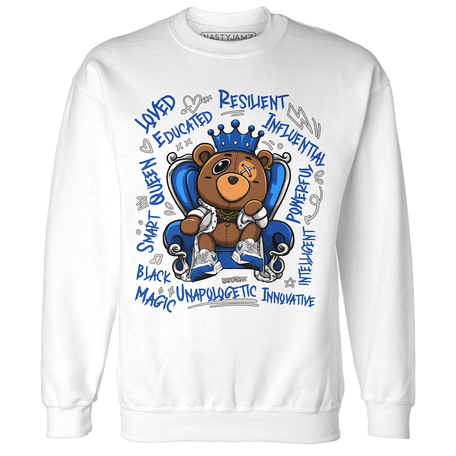 Air Max 1 86 Royal Sweatshirt Match BER Self Definition - NastyJamz