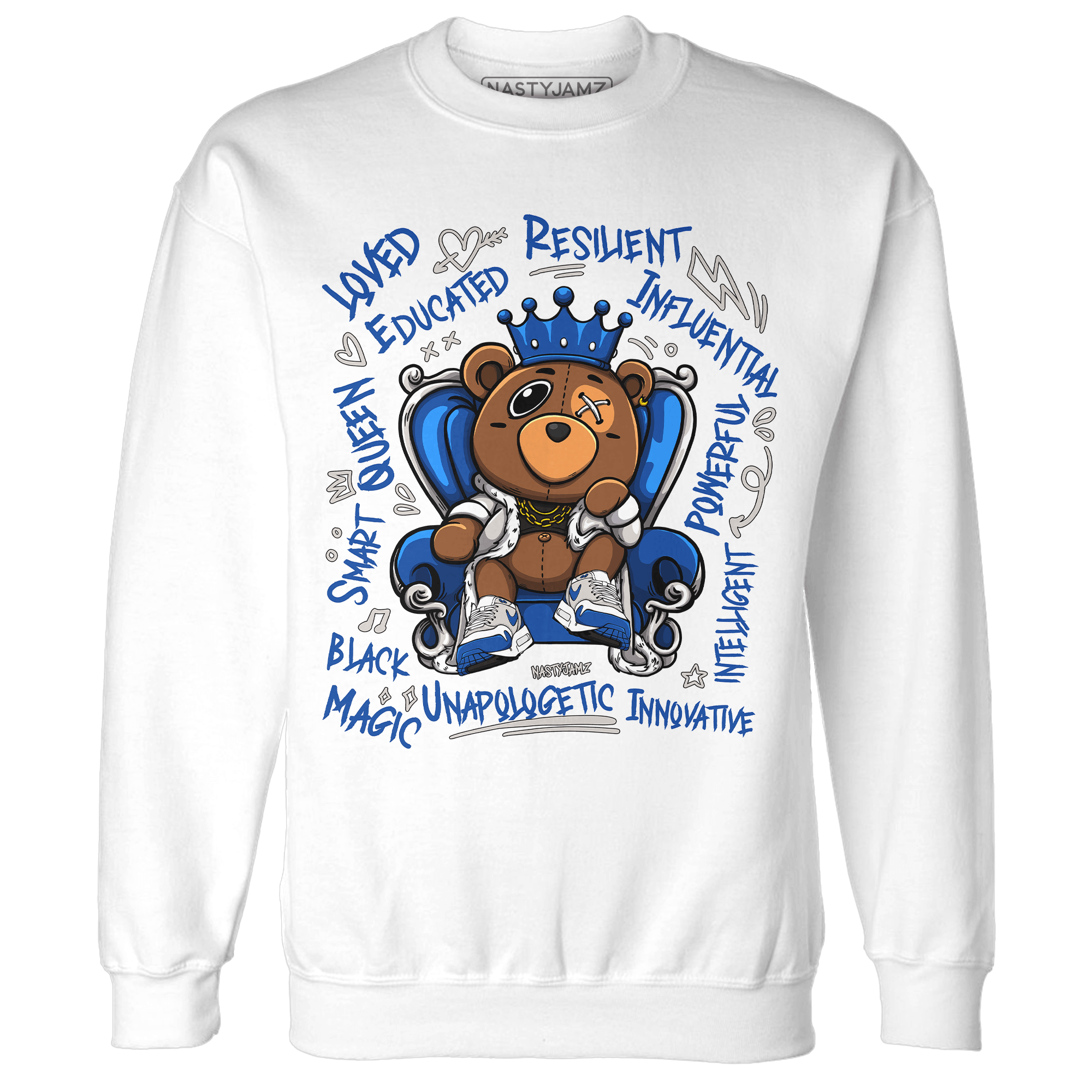 Air Max 1 86 Royal Sweatshirt Match BER Self Definition - NastyJamz