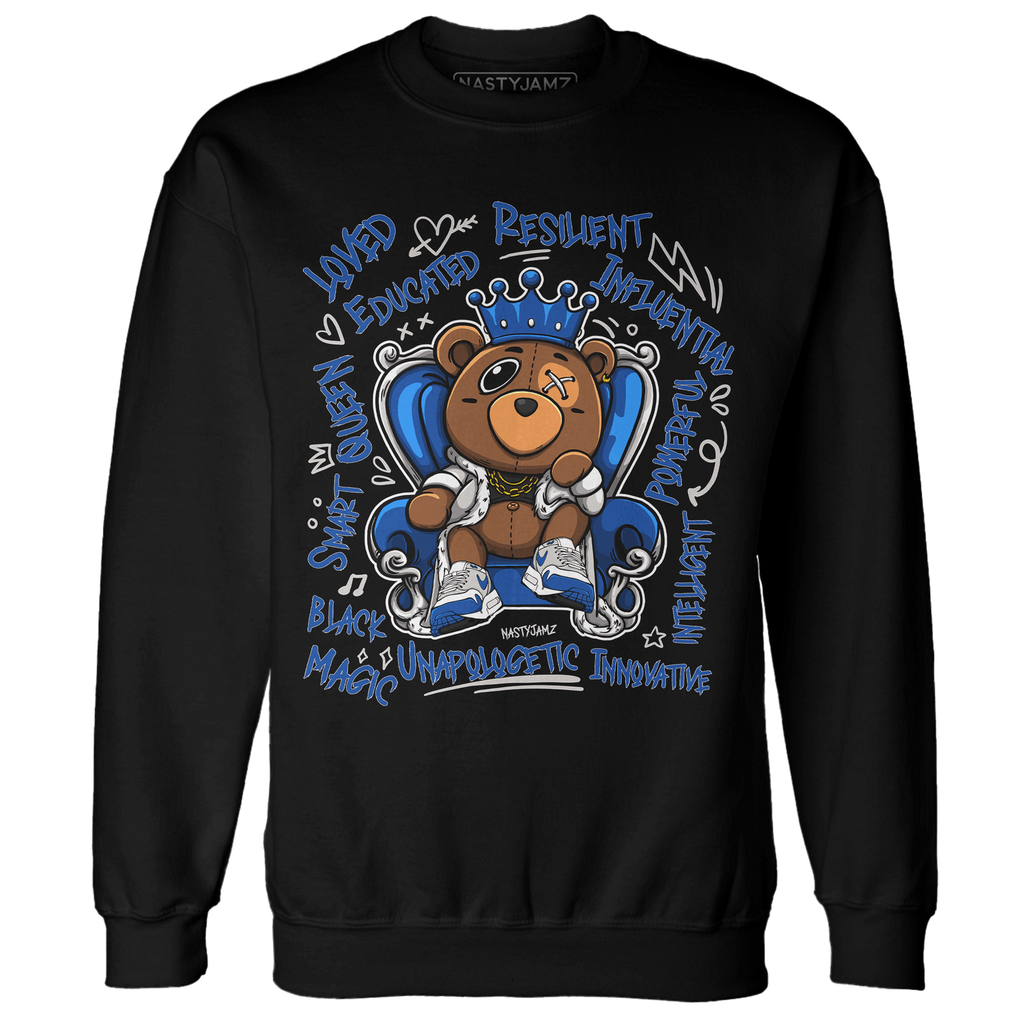 Air Max 1 86 Royal Sweatshirt Match BER Self Definition - NastyJamz