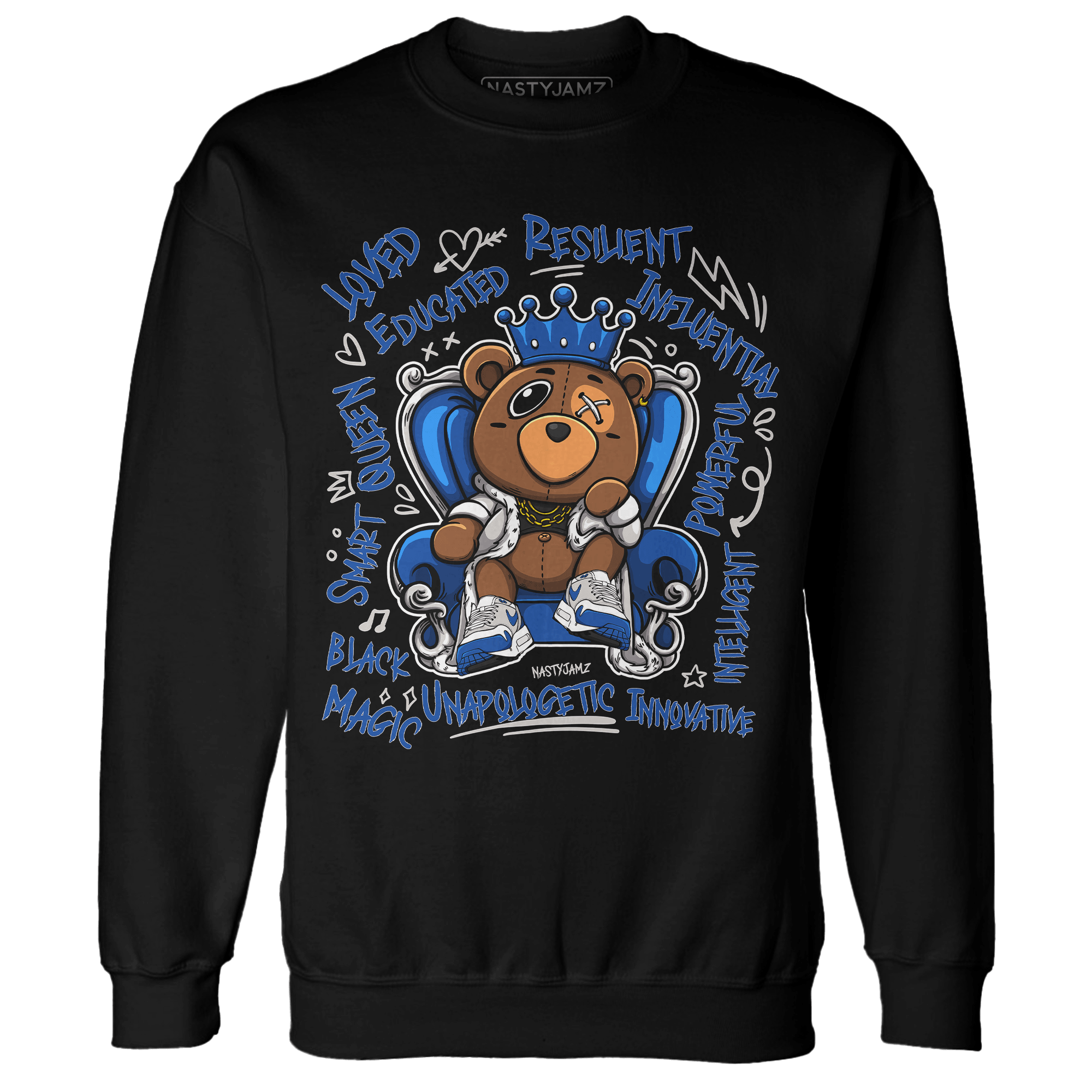 Air Max 1 86 Royal Sweatshirt Match BER Self Definition - NastyJamz