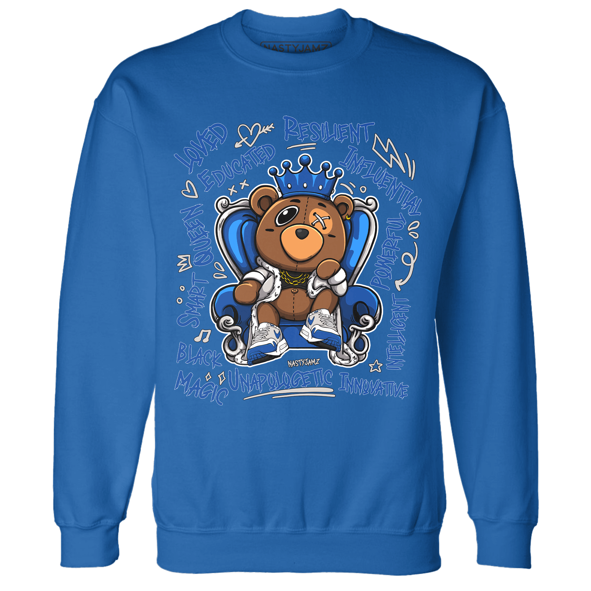 Air Max 1 86 Royal Sweatshirt Match BER Self Definition - NastyJamz